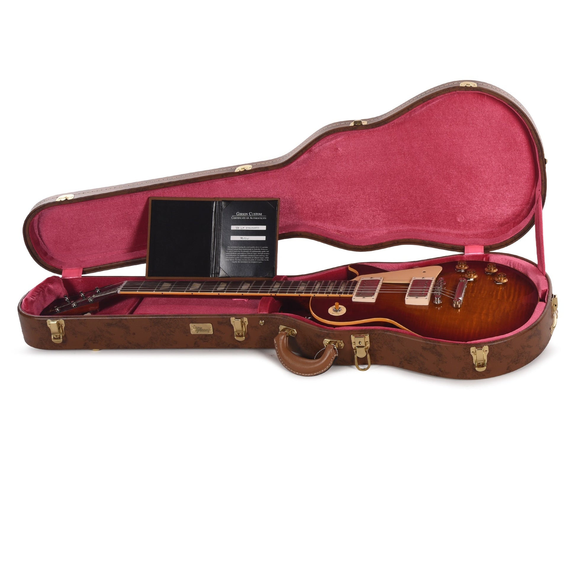 Gibson Custom Shop 1959 Les Paul Standard "CME Spec" AAA Torrefied Maple Factory Burst VOS w/'59 Carmelita Neck