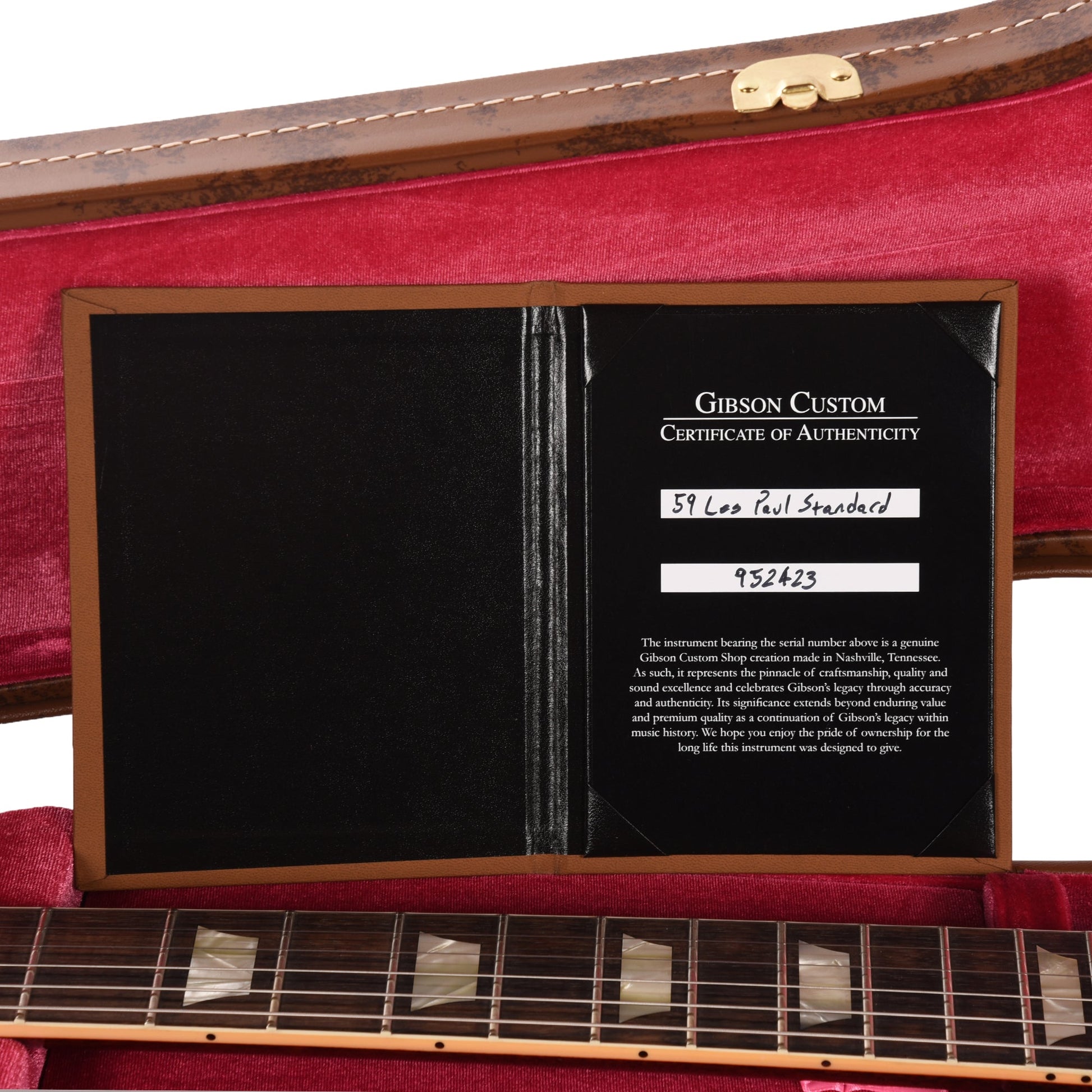 Gibson Custom Shop 1959 Les Paul Standard "CME Spec" Chambered Dirty Lemon Fade VOS