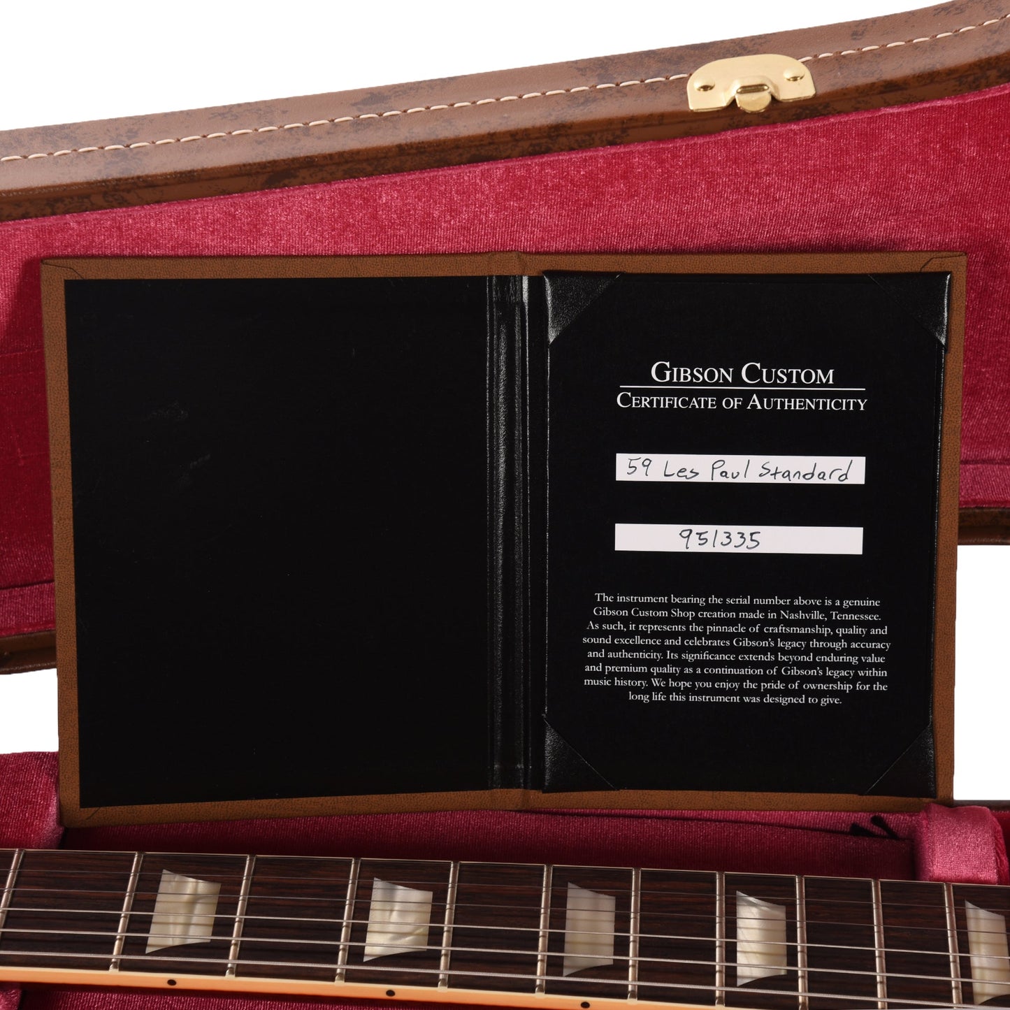 Gibson Custom Shop 1959 Les Paul Standard "CME Spec" Cherry Tea Burst VOS w/59 Carmelita Neck