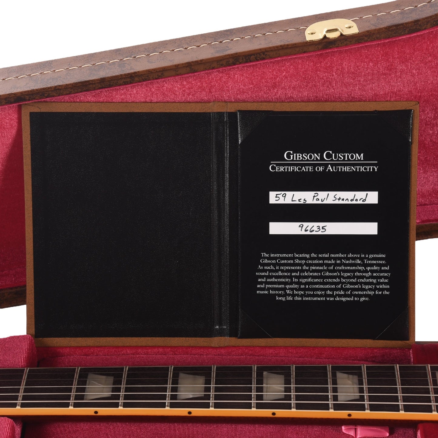 Gibson Custom Shop 1959 Les Paul Standard "CME Spec" Cherry Tea Burst VOS w/59 Carmelita Neck