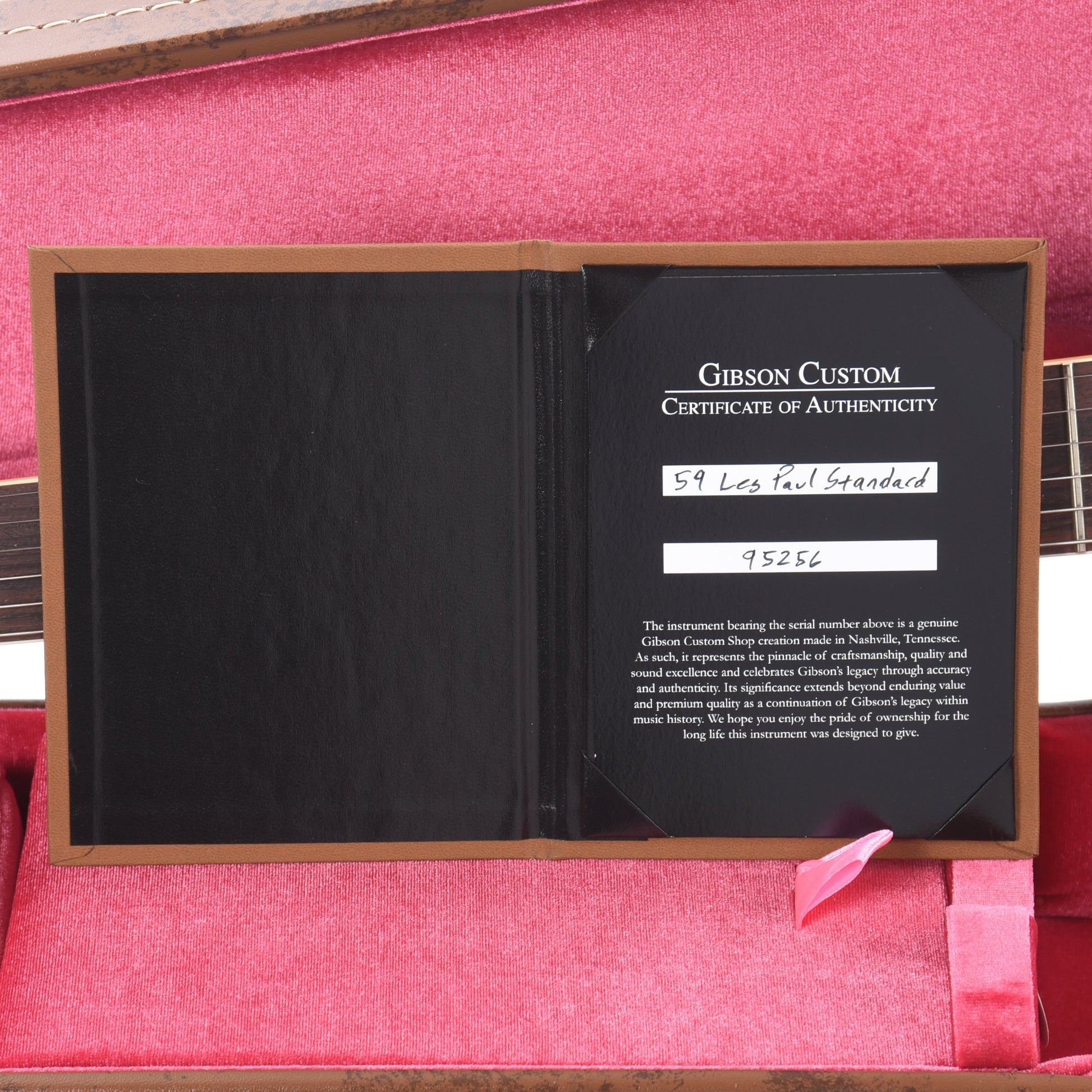 Gibson Custom Shop 1959 Les Paul Standard "CME Spec" Cherry Tea Burst VOS w/59 Carmelita Neck