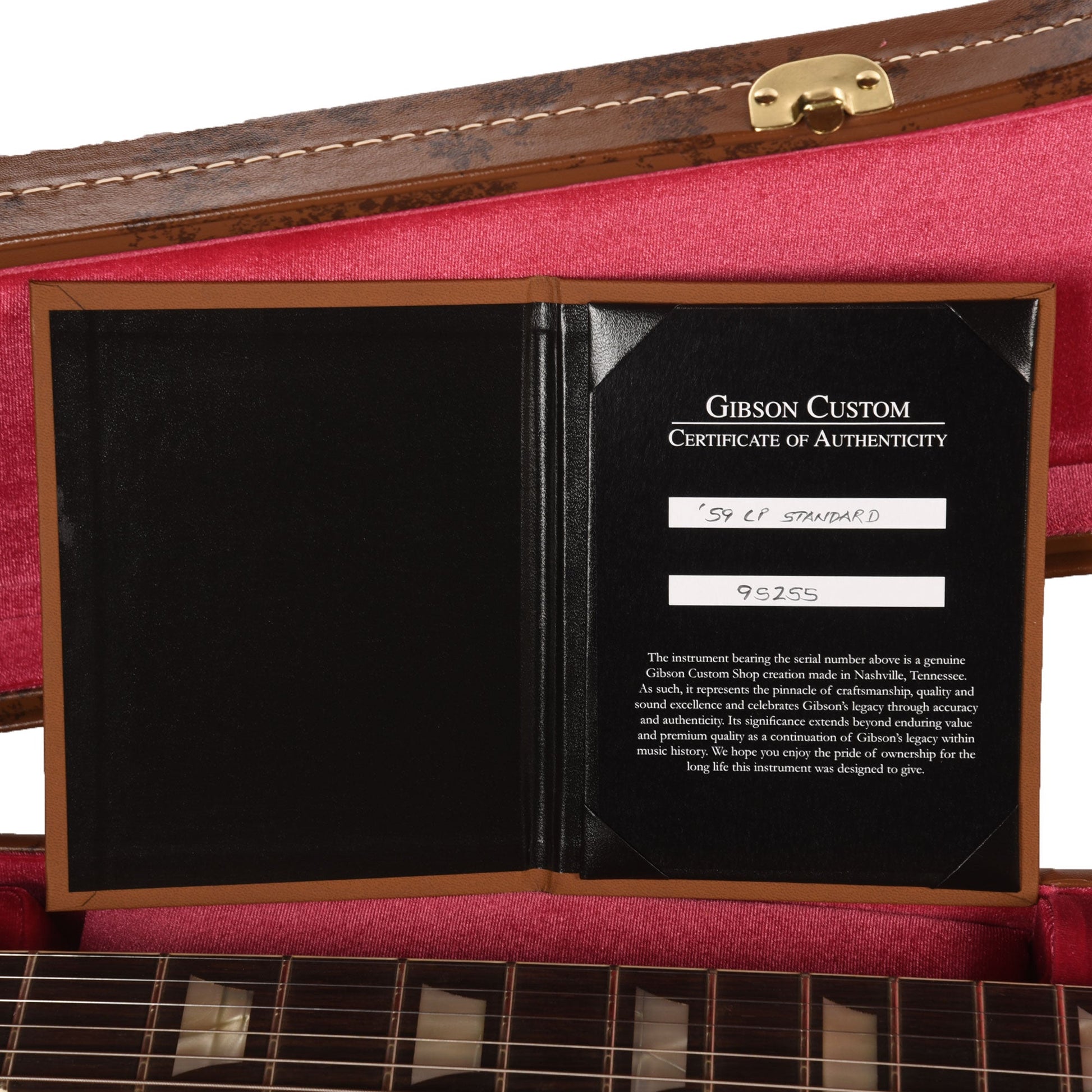 Gibson Custom Shop 1959 Les Paul Standard "CME Spec" Cherry Tea Burst VOS w/60 V2 Neck