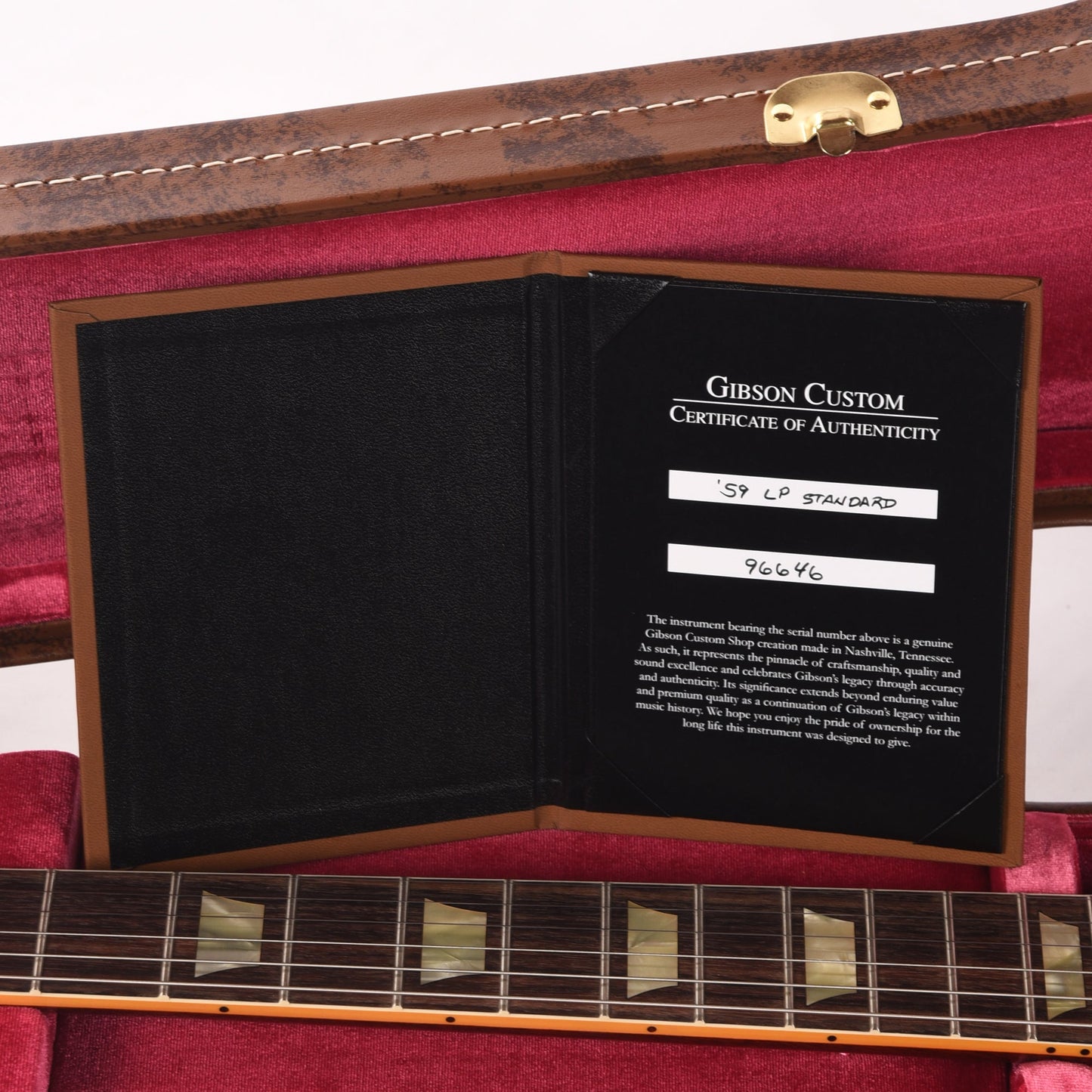 Gibson Custom Shop 1959 Les Paul Standard "CME Spec" Cover Burst VOS w/'59 Carmelita Neck