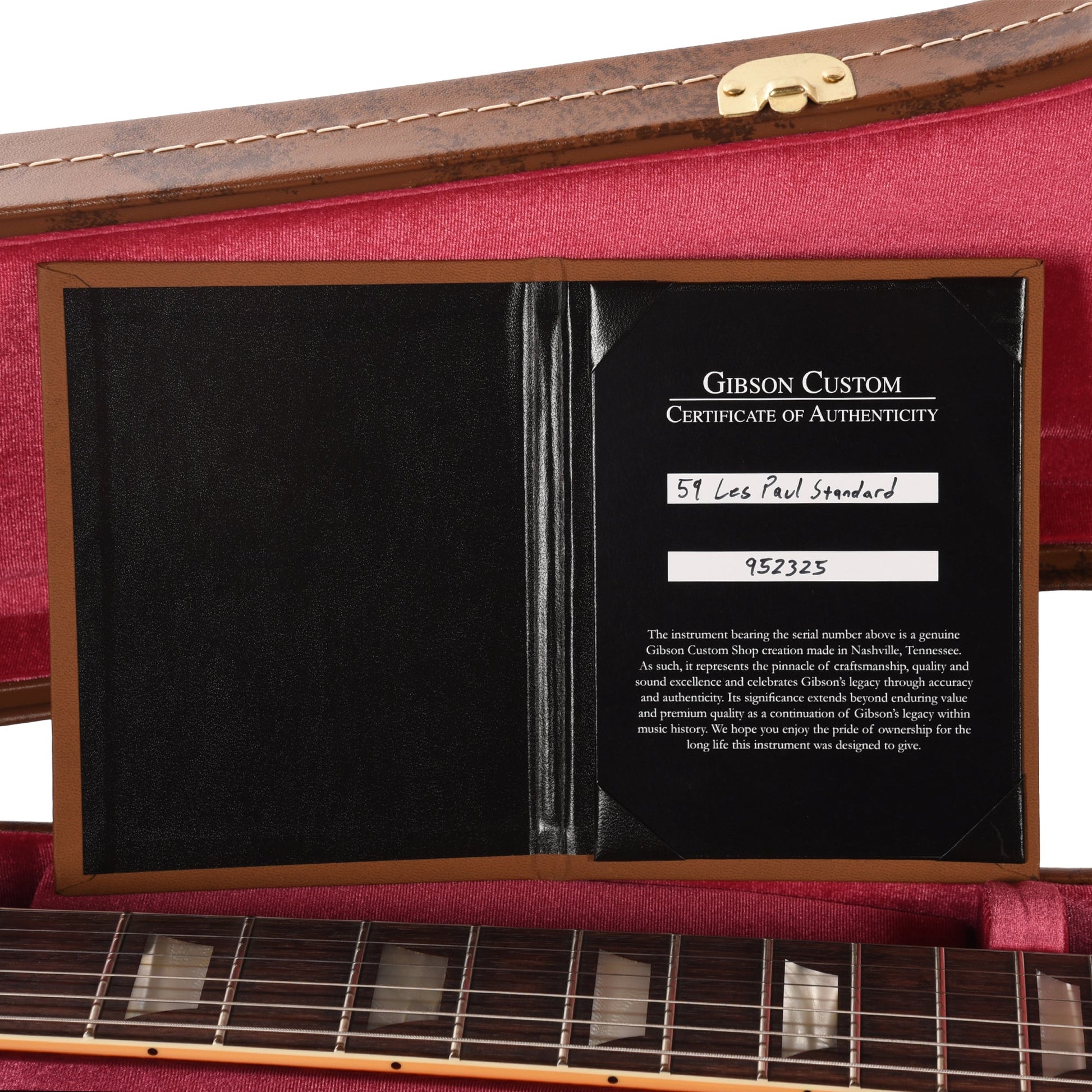 Gibson Custom Shop 1959 Les Paul Standard "CME Spec" Dirty Lemon VOS w/59 Carmelita Neck