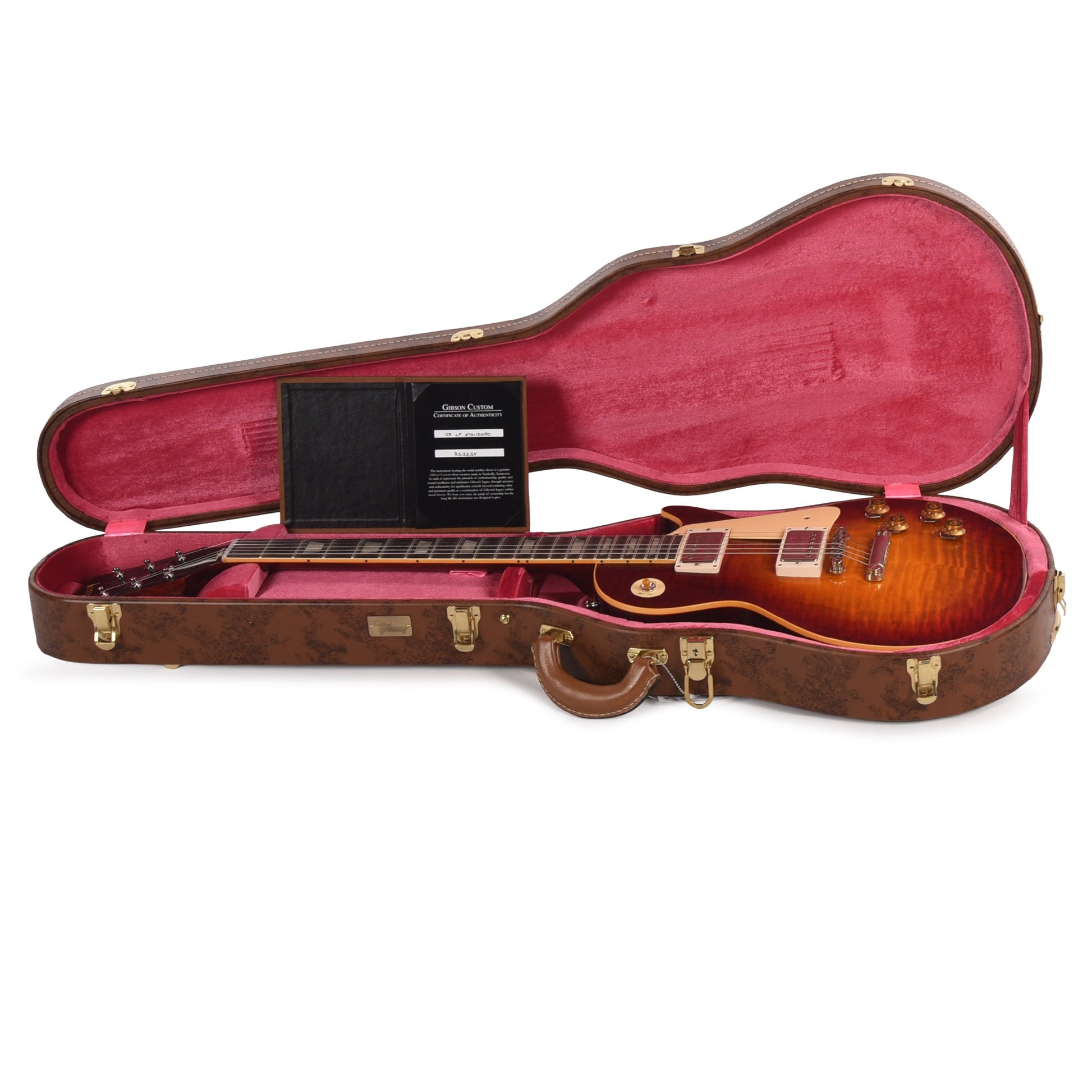 Gibson Custom Shop 1959 Les Paul Standard "CME Spec" Factory Burst VOS w/59 Carmelita Neck