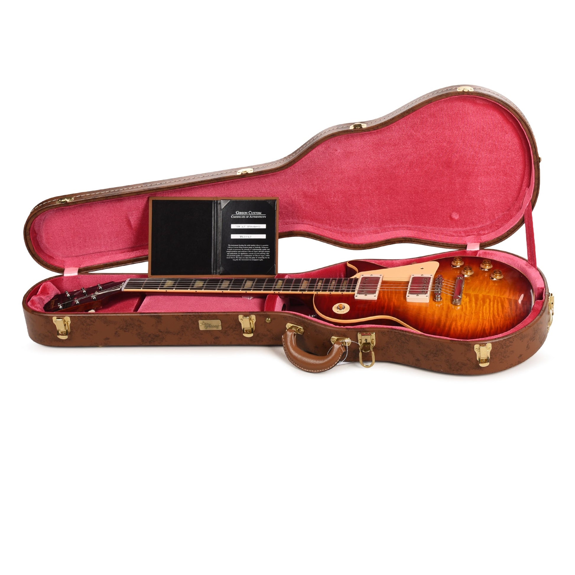 Gibson Custom Shop 1959 Les Paul Standard "CME Spec" Factory Burst VOS w/59 Carmelita Neck