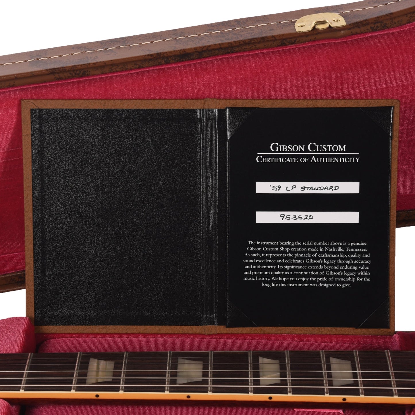 Gibson Custom Shop 1959 Les Paul Standard "CME Spec" Factory Burst VOS w/60 V2 Neck