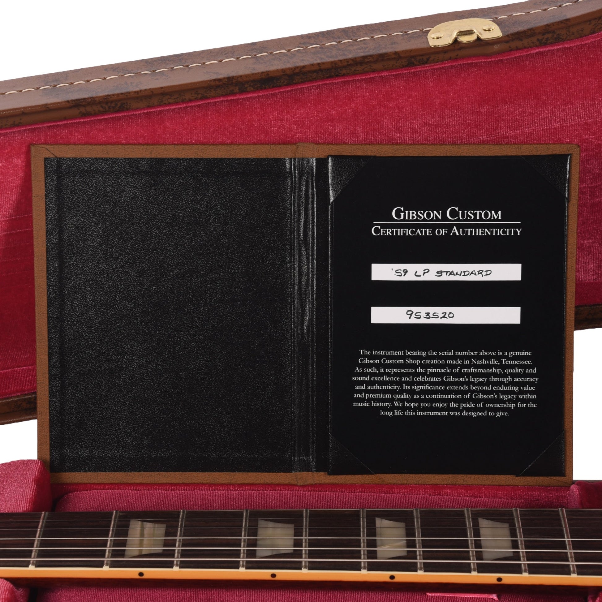 Gibson Custom Shop 1959 Les Paul Standard "CME Spec" Factory Burst VOS w/60 V2 Neck
