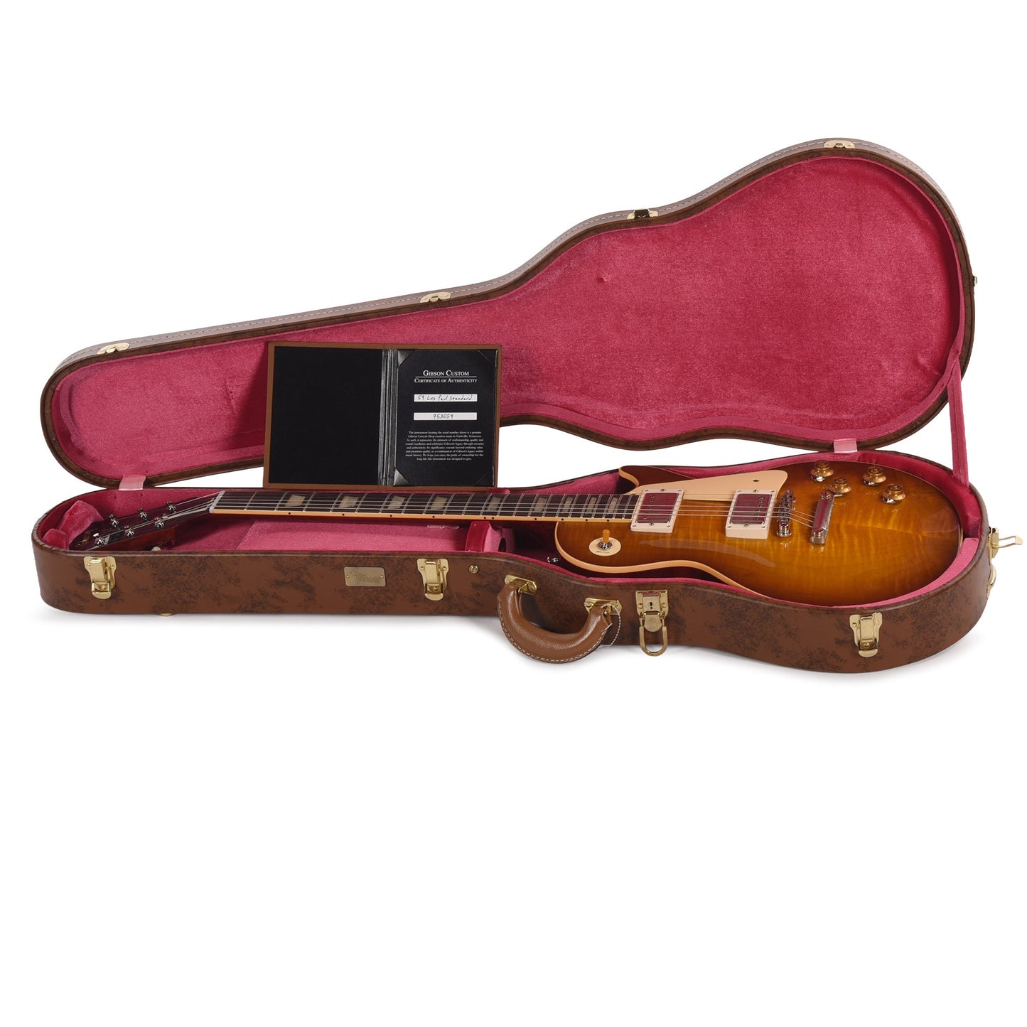 Gibson Custom Shop 1959 Les Paul Standard "CME Spec" Golden Poppy Burst VOS w/59 Carmelita Neck