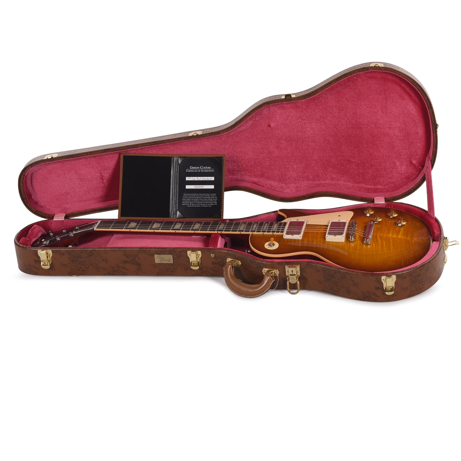 Gibson Custom Shop 1959 Les Paul Standard "CME Spec" Golden Poppy Burst VOS w/59 Carmelita Neck