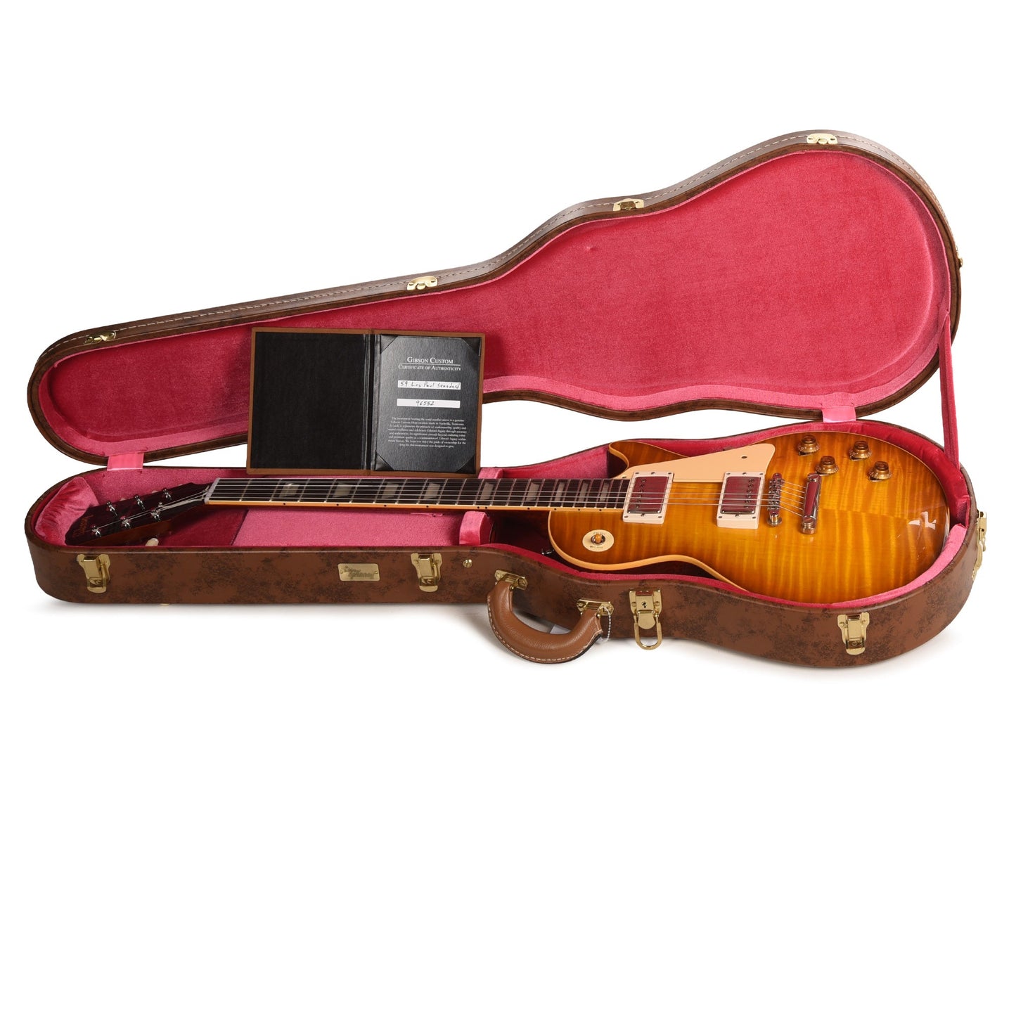 Gibson Custom Shop 1959 Les Paul Standard "CME Spec" Golden Poppy Burst VOS w/59 Carmelita Neck