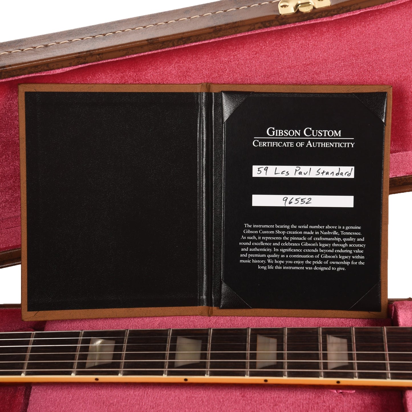 Gibson Custom Shop 1959 Les Paul Standard "CME Spec" Golden Poppy Burst VOS w/59 Carmelita Neck