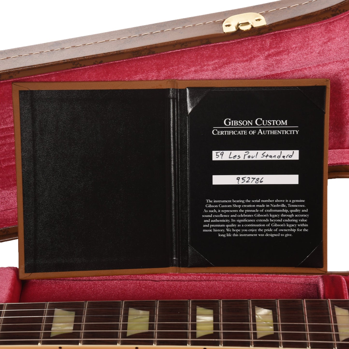 Gibson Custom Shop 1959 Les Paul Standard "CME Spec" Golden Poppy Burst VOS w/59 Carmelita Neck