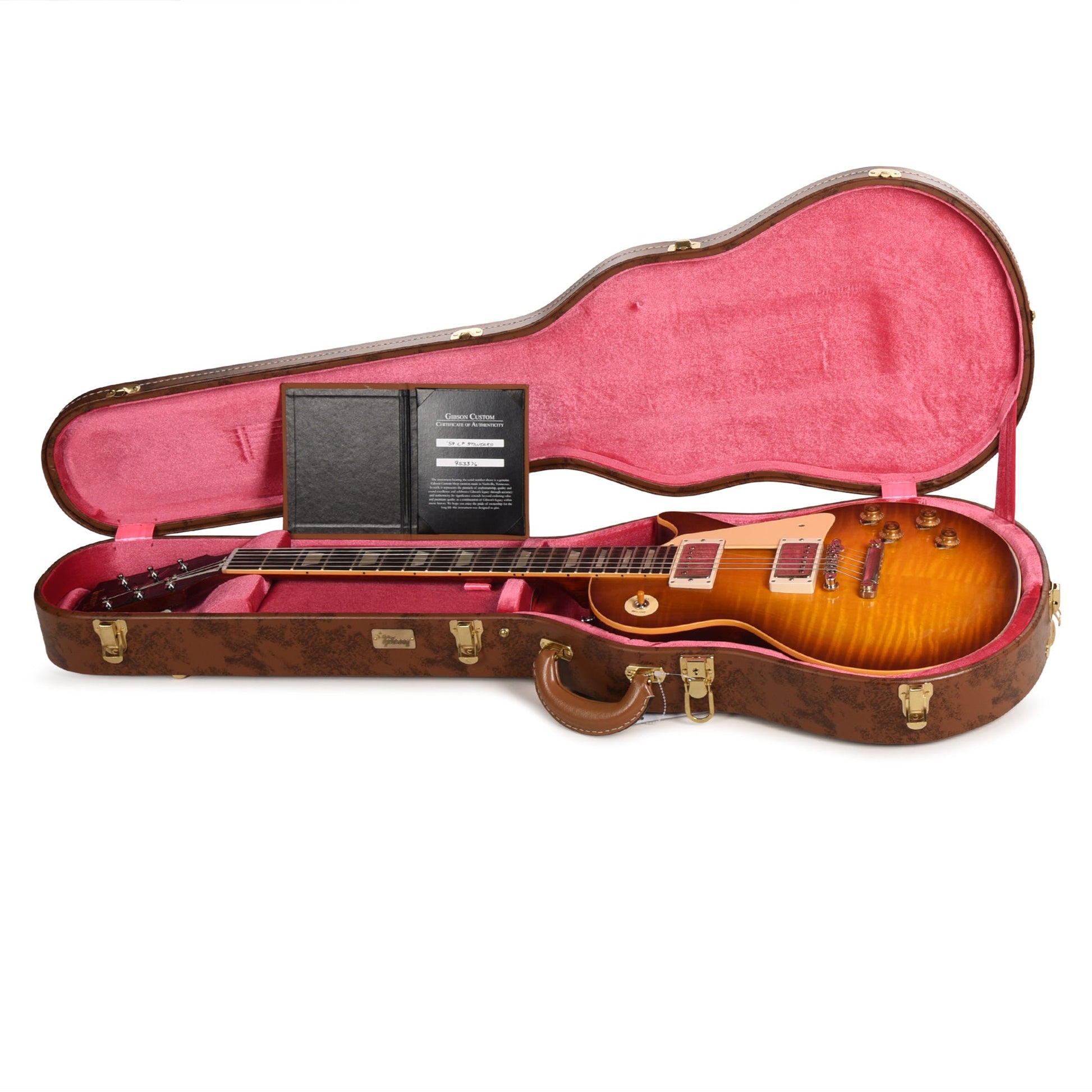 Gibson Custom Shop 1959 Les Paul Standard "CME Spec" Golden Poppy Burst VOS w/59 Carmelita Neck