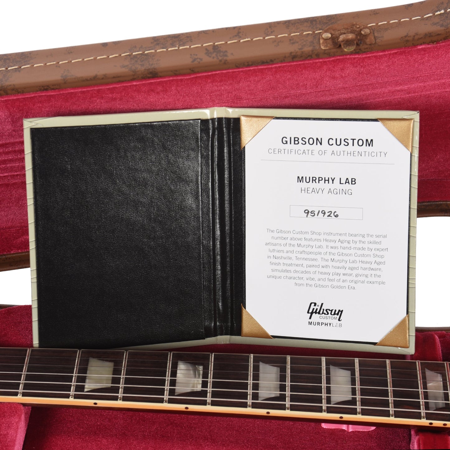 Gibson Custom Shop 1959 Les Paul Standard "CME Spec" Golden Poppy Murphy Lab Heavy Aged w/'59 Carmelita Neck & Double Classic White "S" Buckers
