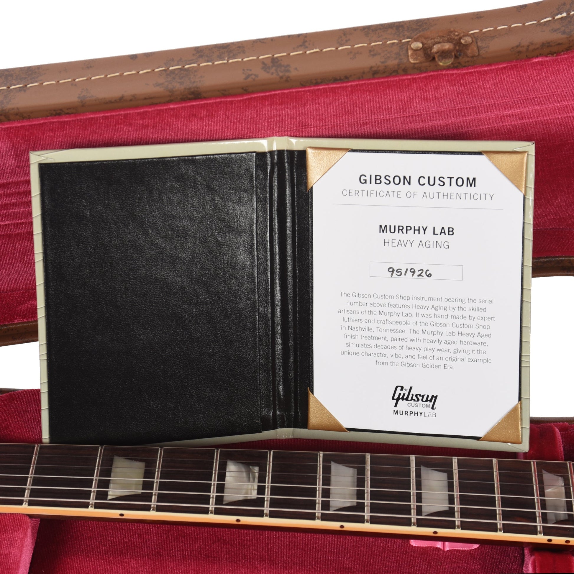 Gibson Custom Shop 1959 Les Paul Standard "CME Spec" Golden Poppy Murphy Lab Heavy Aged w/'59 Carmelita Neck & Double Classic White "S" Buckers