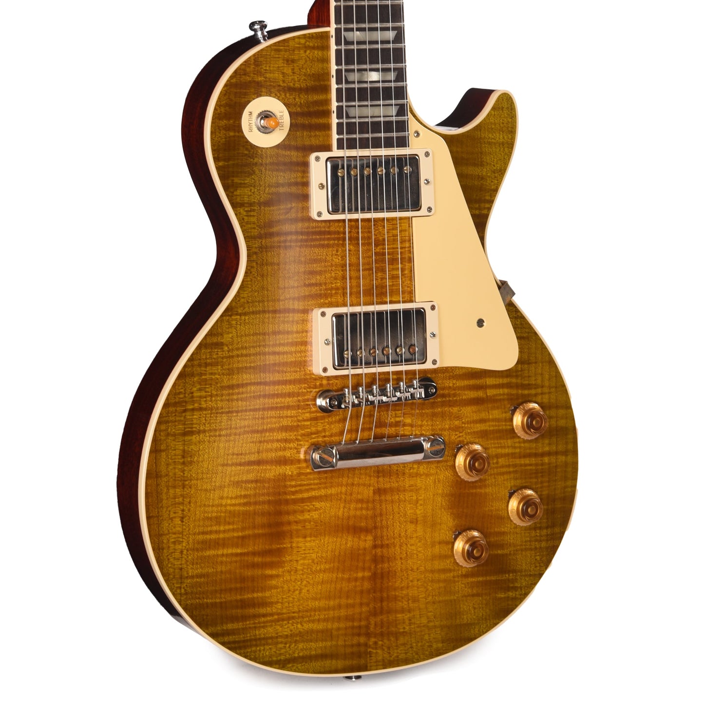 Gibson Custom Shop 1959 Les Paul Standard "CME Spec" Green Lemon VOS NH w/'59 Carmelita Neck & AAA Torrefied Maple Top