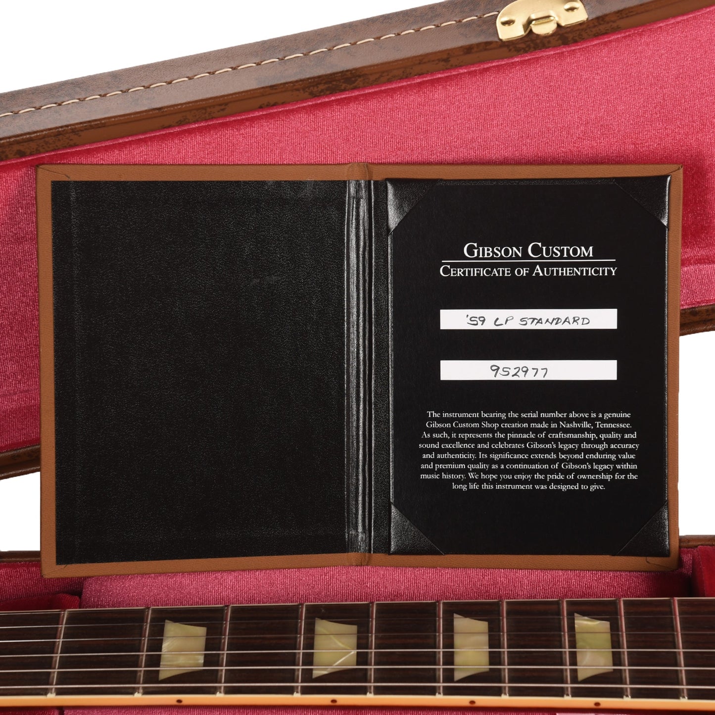 Gibson Custom Shop 1959 Les Paul Standard "CME Spec" Green Lemon VOS w/59 Carmelita Neck