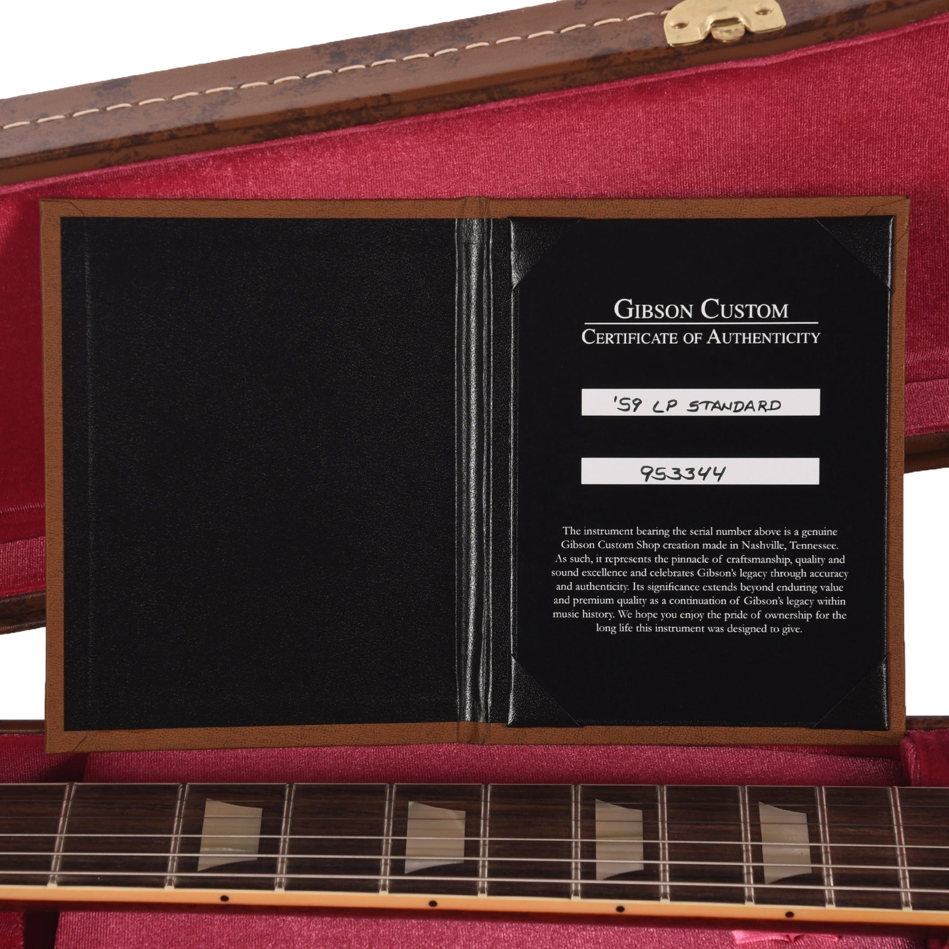 Gibson Custom Shop 1959 Les Paul Standard "CME Spec" Green Lemon VOS w/59 Carmelita Neck