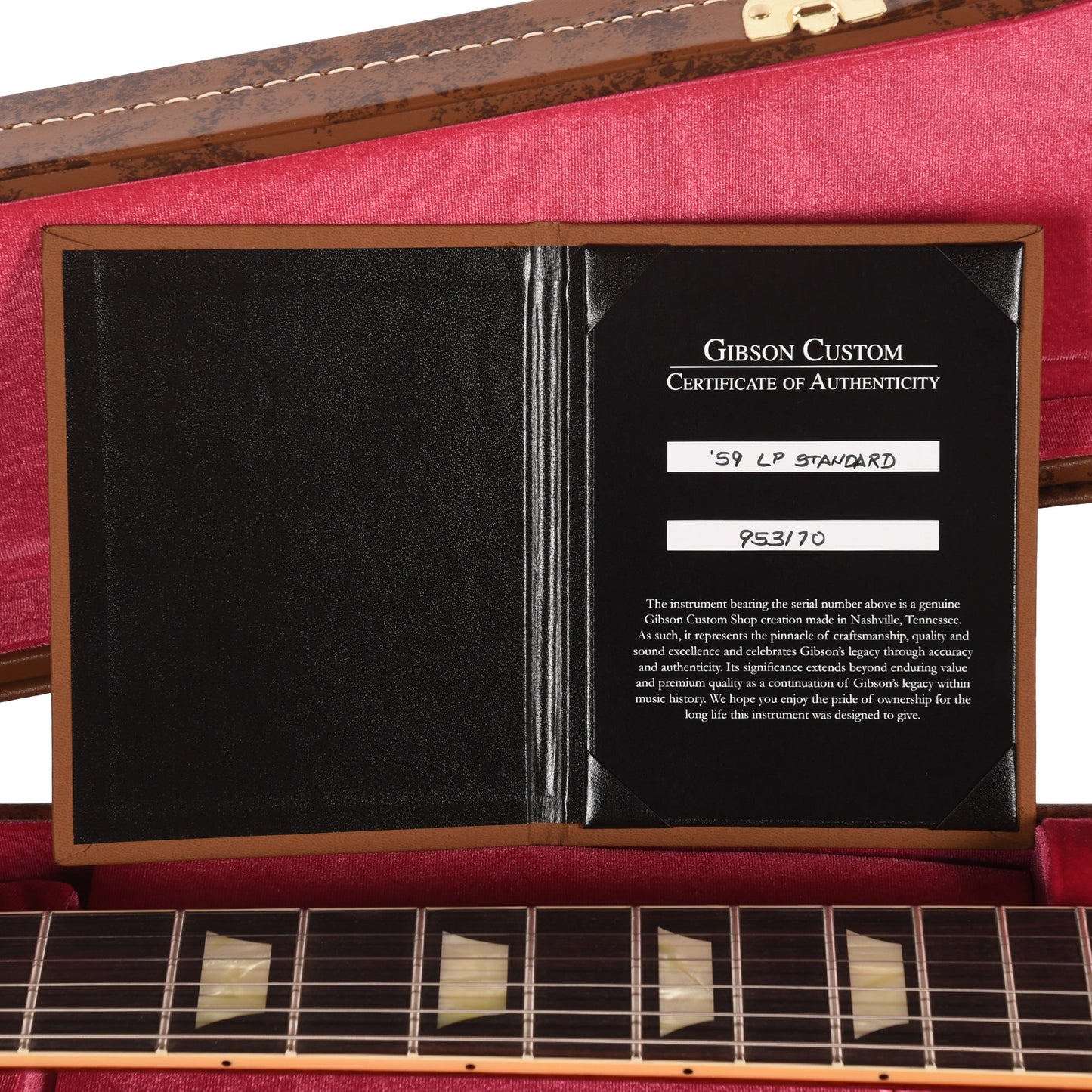 Gibson Custom Shop 1959 Les Paul Standard "CME Spec" Slow Iced Tea Fade VOS w/59 Carmelita Neck