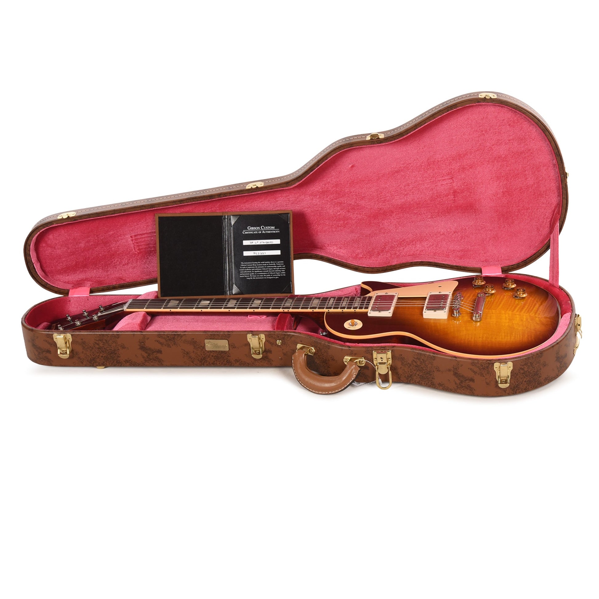 Gibson Custom Shop 1959 Les Paul Standard "CME Spec" Slow Iced Tea Fade VOS w/60 V2 Neck
