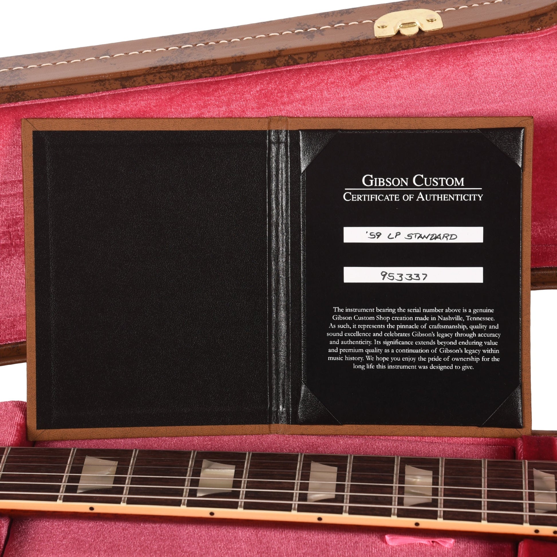 Gibson Custom Shop 1959 Les Paul Standard "CME Spec" Slow Iced Tea Fade VOS w/60 V2 Neck