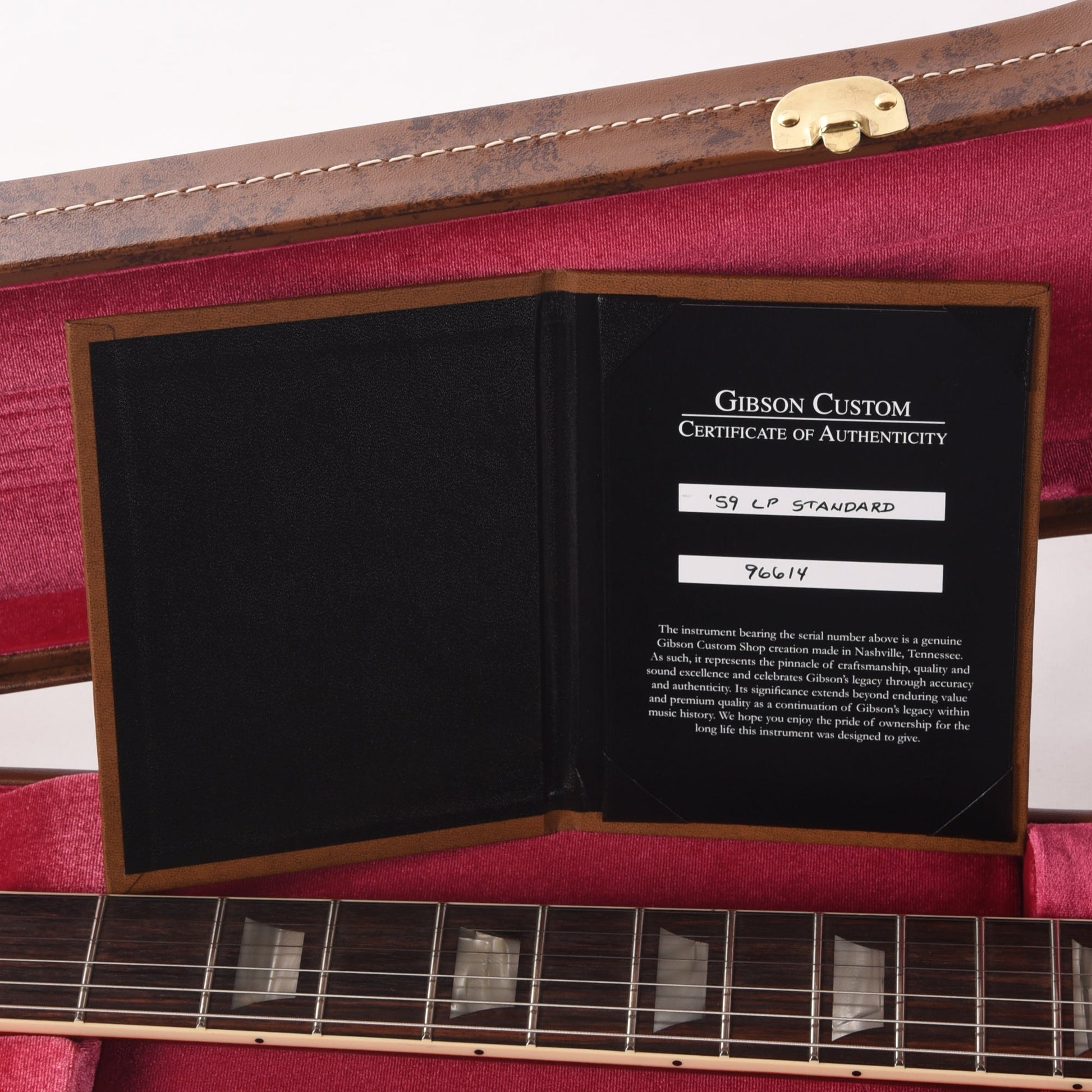 Gibson Custom Shop 1959 Les Paul Standard "CME Spec" Teardrop Bengal Burst Gloss NH w/Custom "S" Bucker