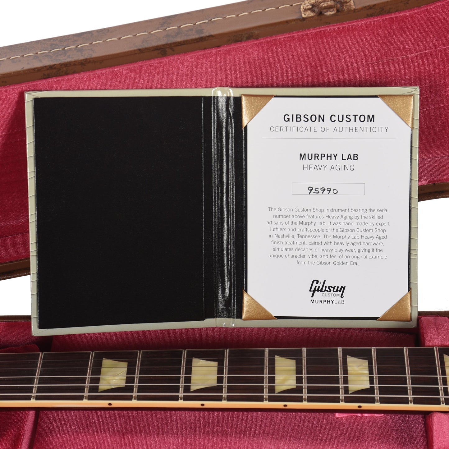 Gibson Custom Shop 1959 Les Paul Standard "CME Spec" Tobacco Burst Murphy Lab Heavy Aged w/60 V2 Neck & Double Classic White Custom "S" Buckers