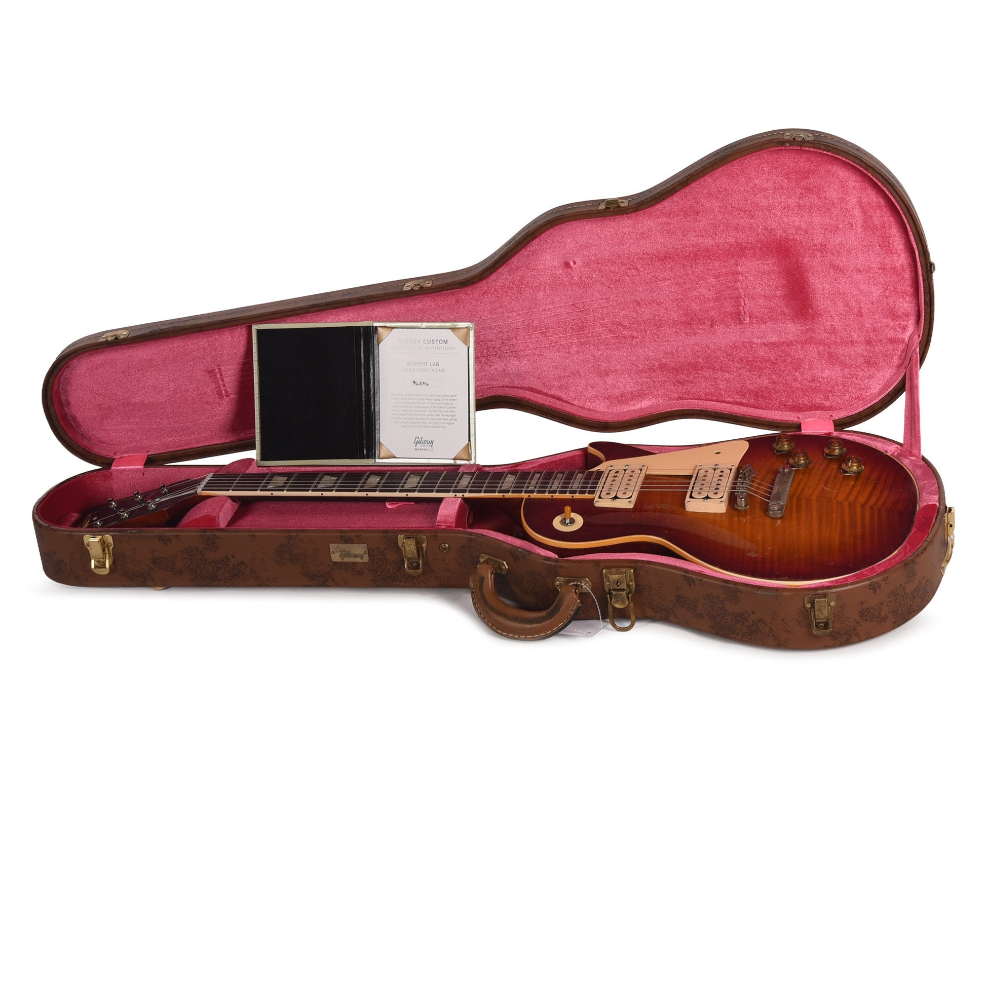 Gibson Custom Shop 1959 Les Paul Standard "CME Spec" Torrefied Maple Factory Burst Murphy Lab Ultra Heavy Aged w/Super Light Back, 60 V2 Neck, & Double Classic White Custom "S" Buckers
