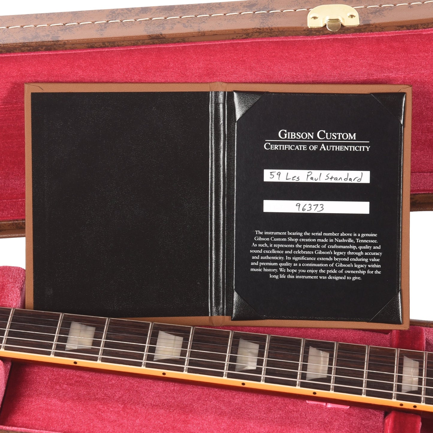 Gibson Custom Shop 1959 Les Paul Standard "CME Spec" Torrefied Maple Golden Poppy VOS w/Super Light Back & '59 Carmelita Neck