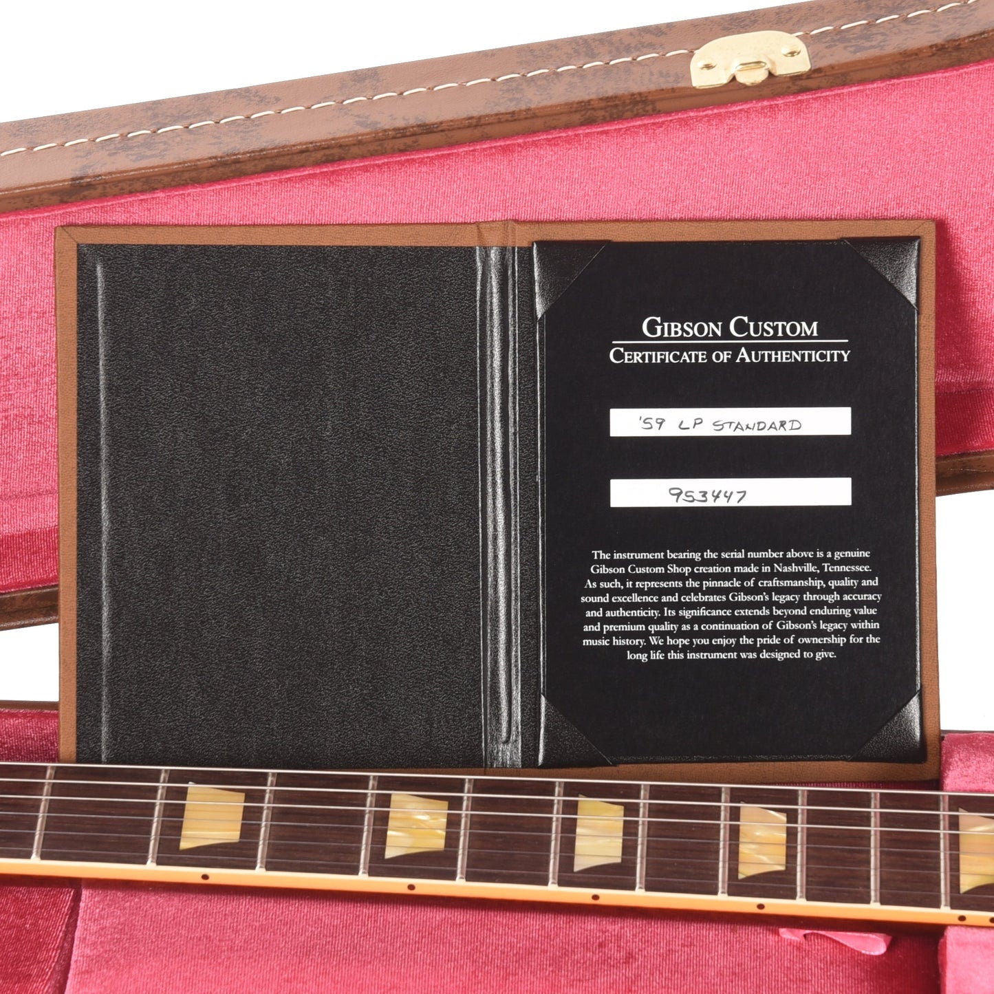 Gibson Custom Shop 1959 Les Paul Standard LEFTY "CME Spec" Green Lemon VOS w/'59 Carmelita Neck