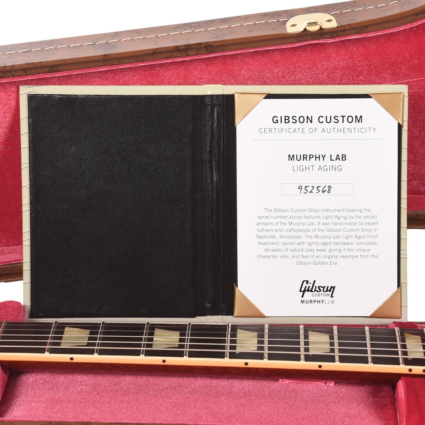 Gibson Custom Shop 1959 Les Paul Standard Reissue Cherry Teaburst Murphy Lab Light Aged