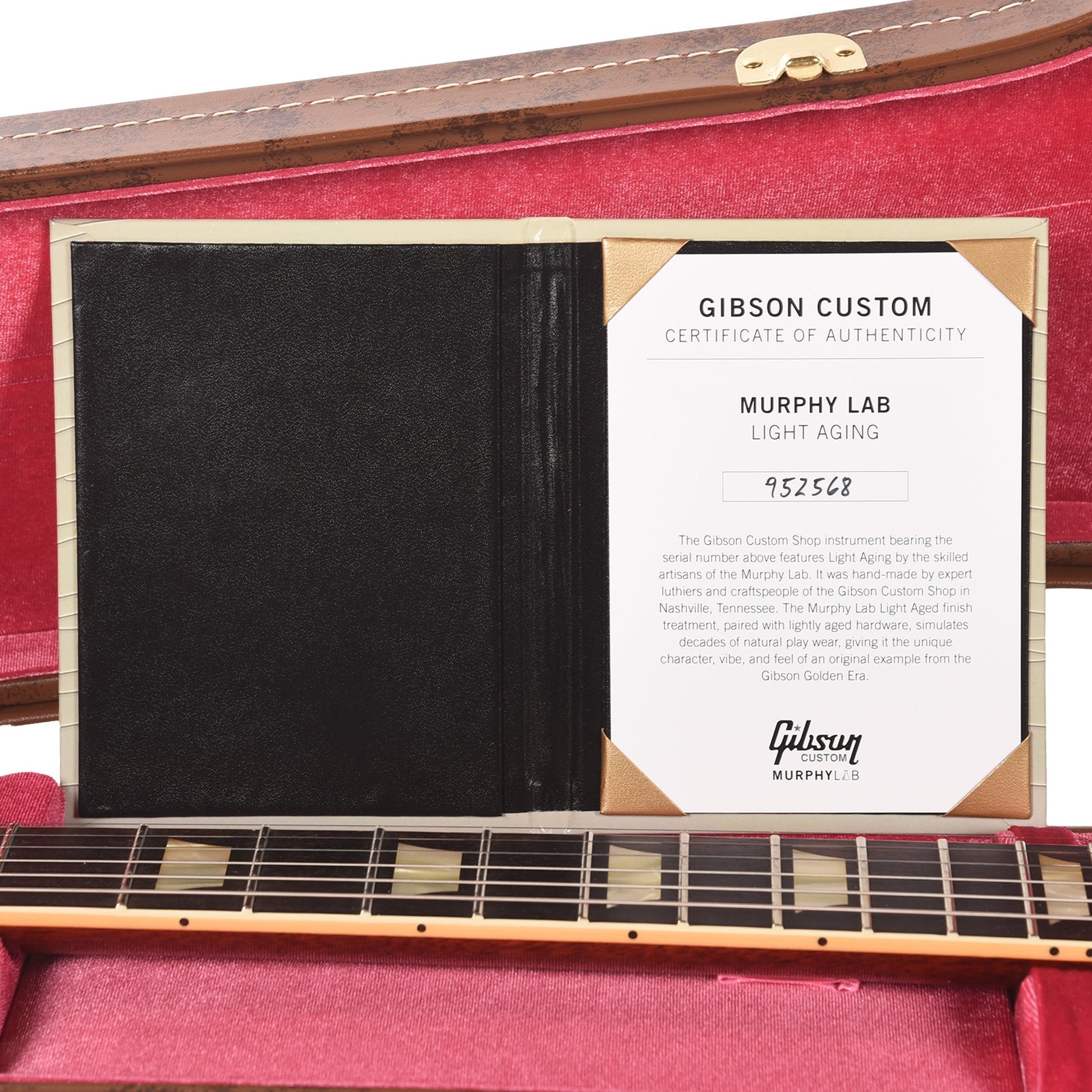 Gibson Custom Shop 1959 Les Paul Standard Reissue Cherry Teaburst Murphy Lab Light Aged