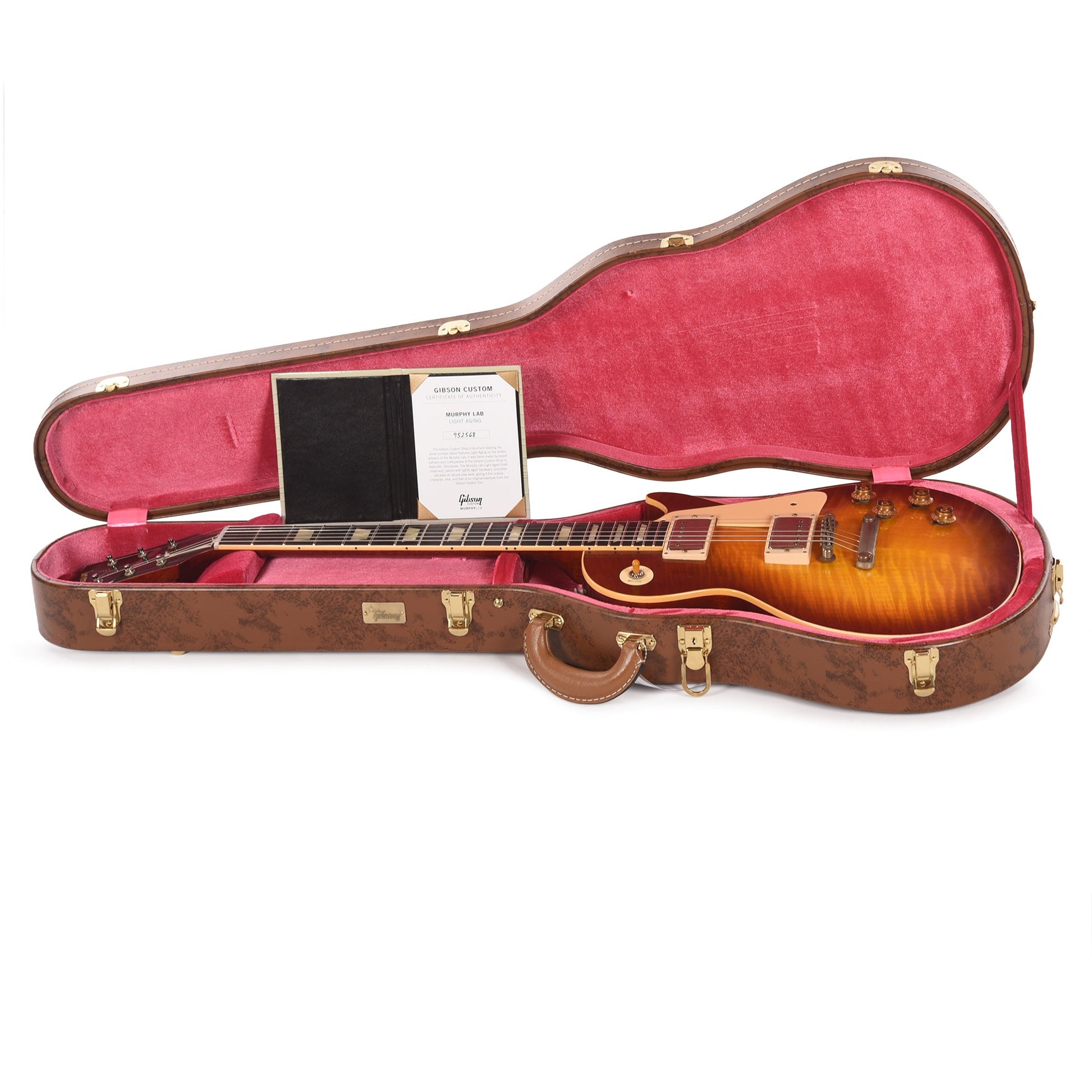 Gibson Custom Shop 1959 Les Paul Standard Reissue Cherry Teaburst Murphy Lab Light Aged