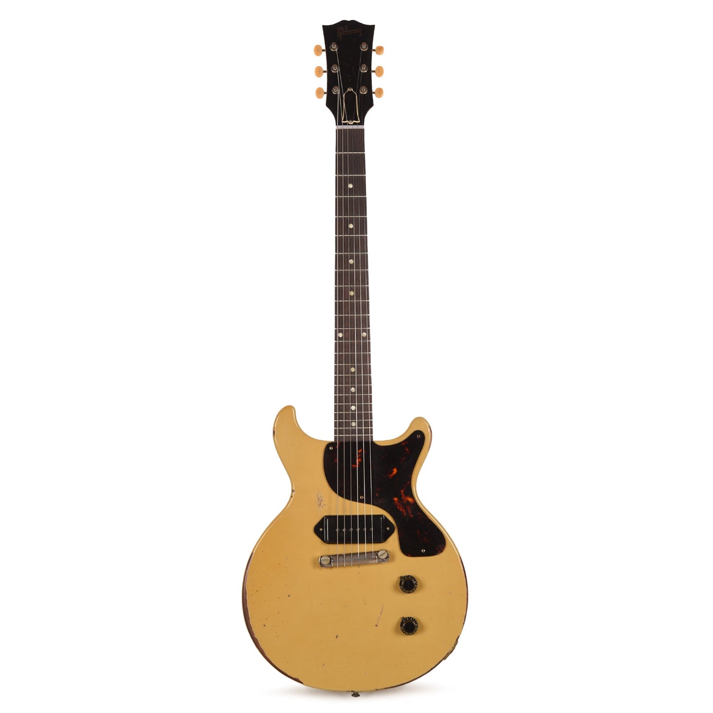 Gibson Custom Shop 1960 Les Paul Junior Double Cut Reissue TV Yellow Murphy Lab Ultra Heavy Aged