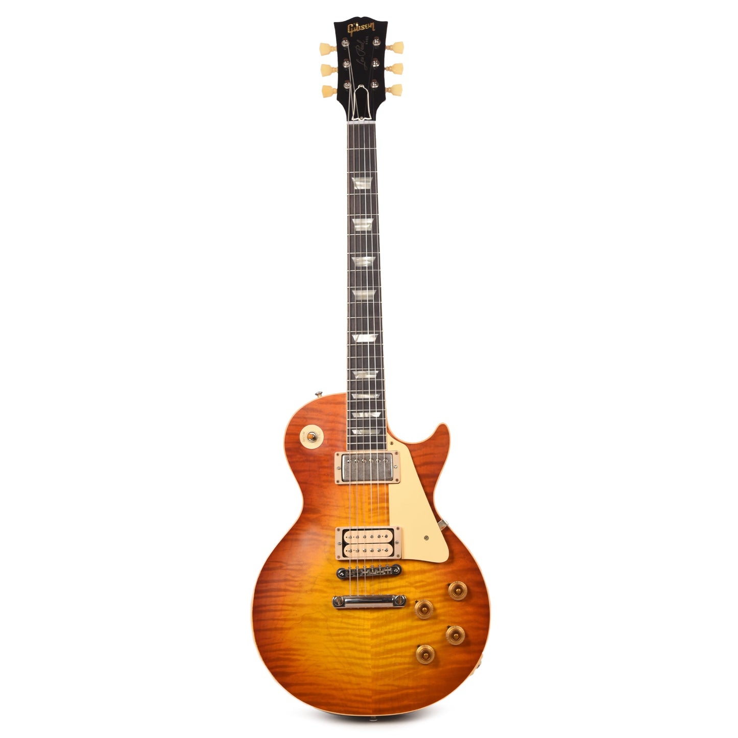 Gibson Custom Shop 1960 Les Paul Standard Beauty of the Burst 151 Murphy Lab Light Aged w/Double Classic White Custombuckers