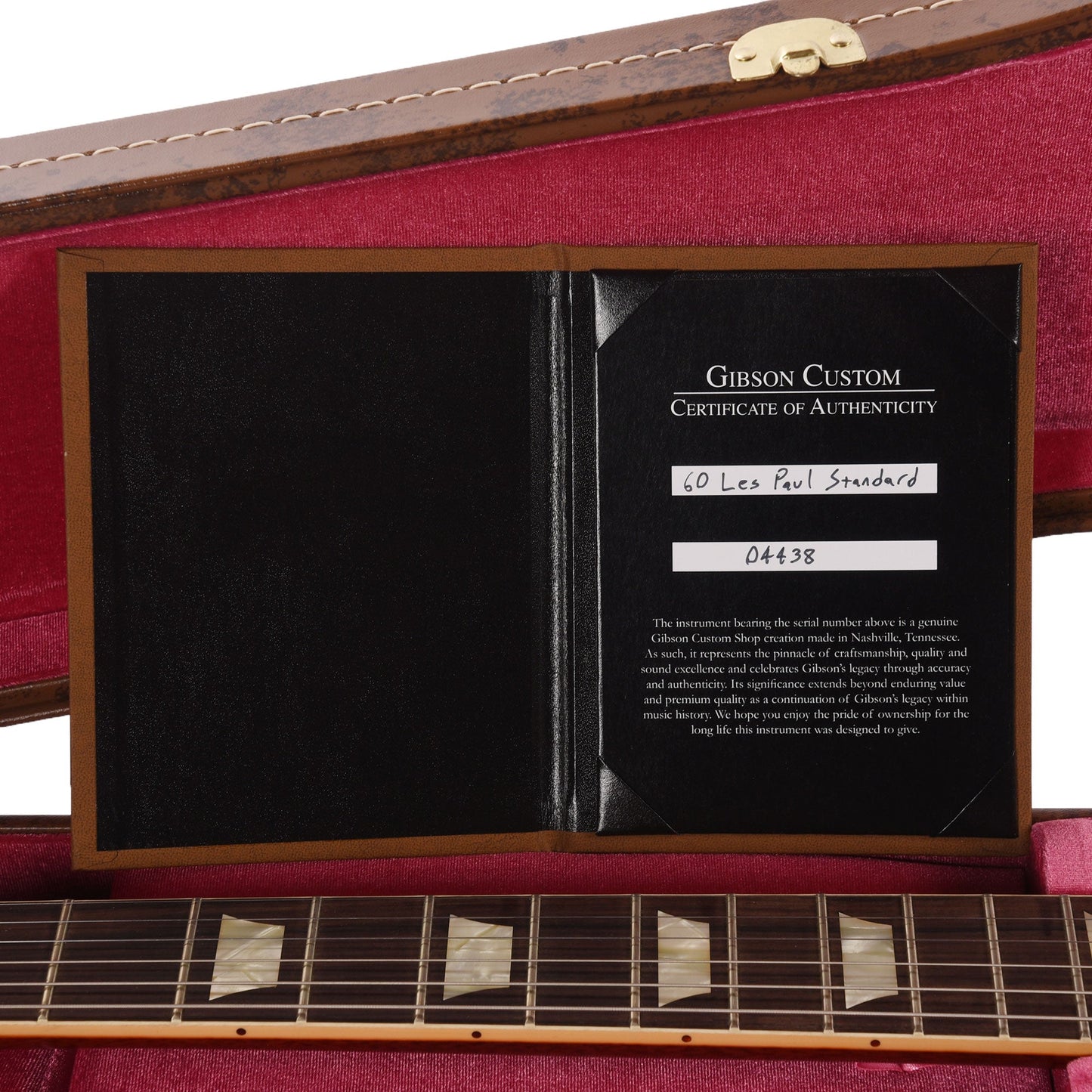 Gibson Custom Shop 1960 Les Paul Standard "CME Spec" Factory Burst VOS w/Scarface Neck