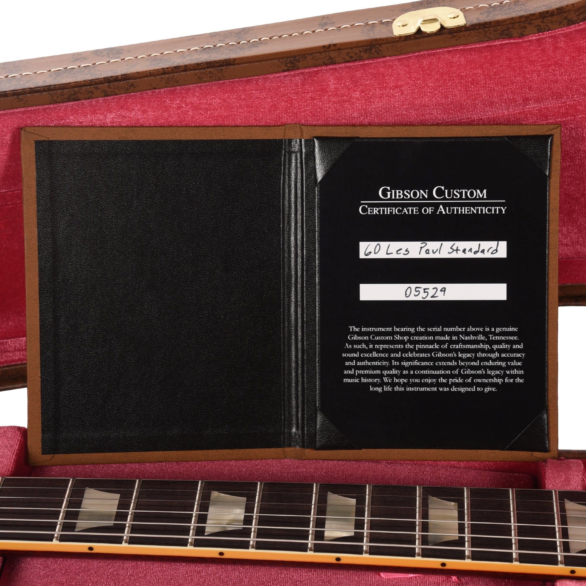 Gibson Custom Shop 1960 Les Paul Standard "CME Spec" Tomato Soup Burst VOS w/60 V2 Neck