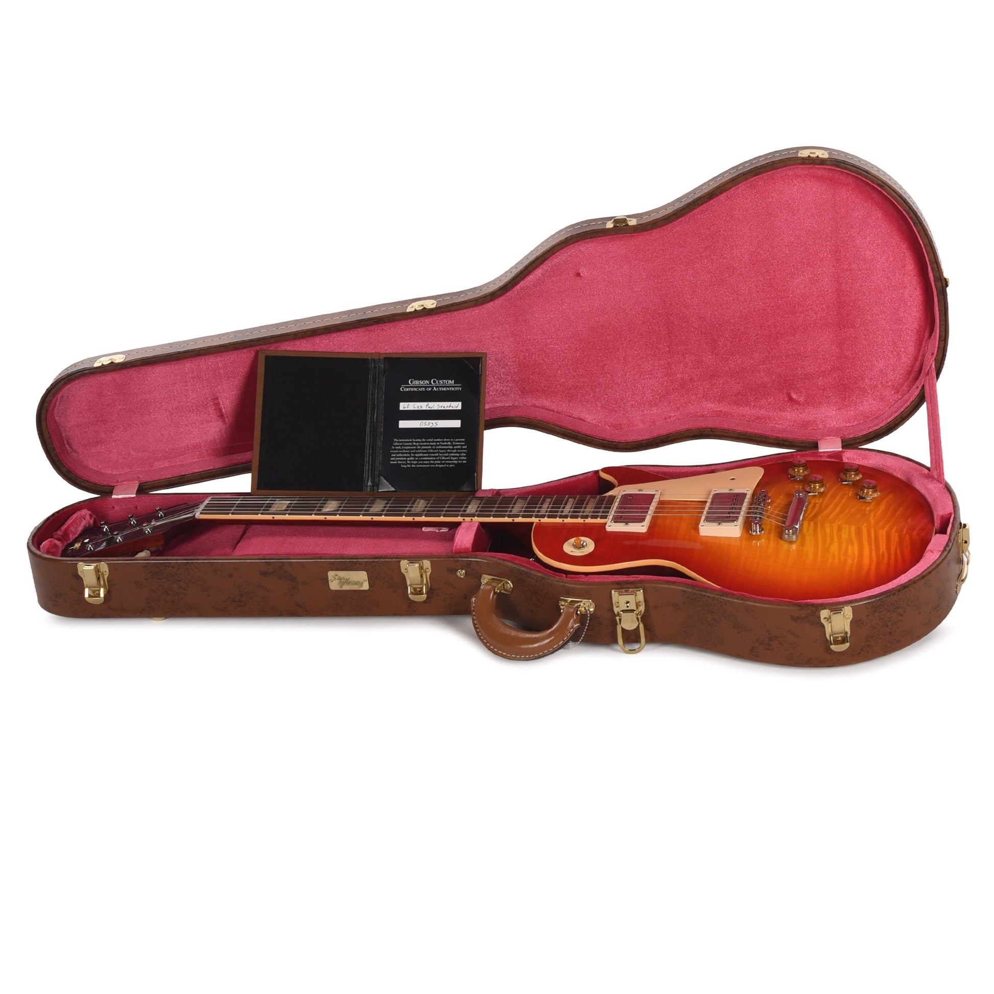 Gibson Custom Shop 1960 Les Paul Standard "CME Spec" Tomato Soup Burst VOS w/60 V2 Neck