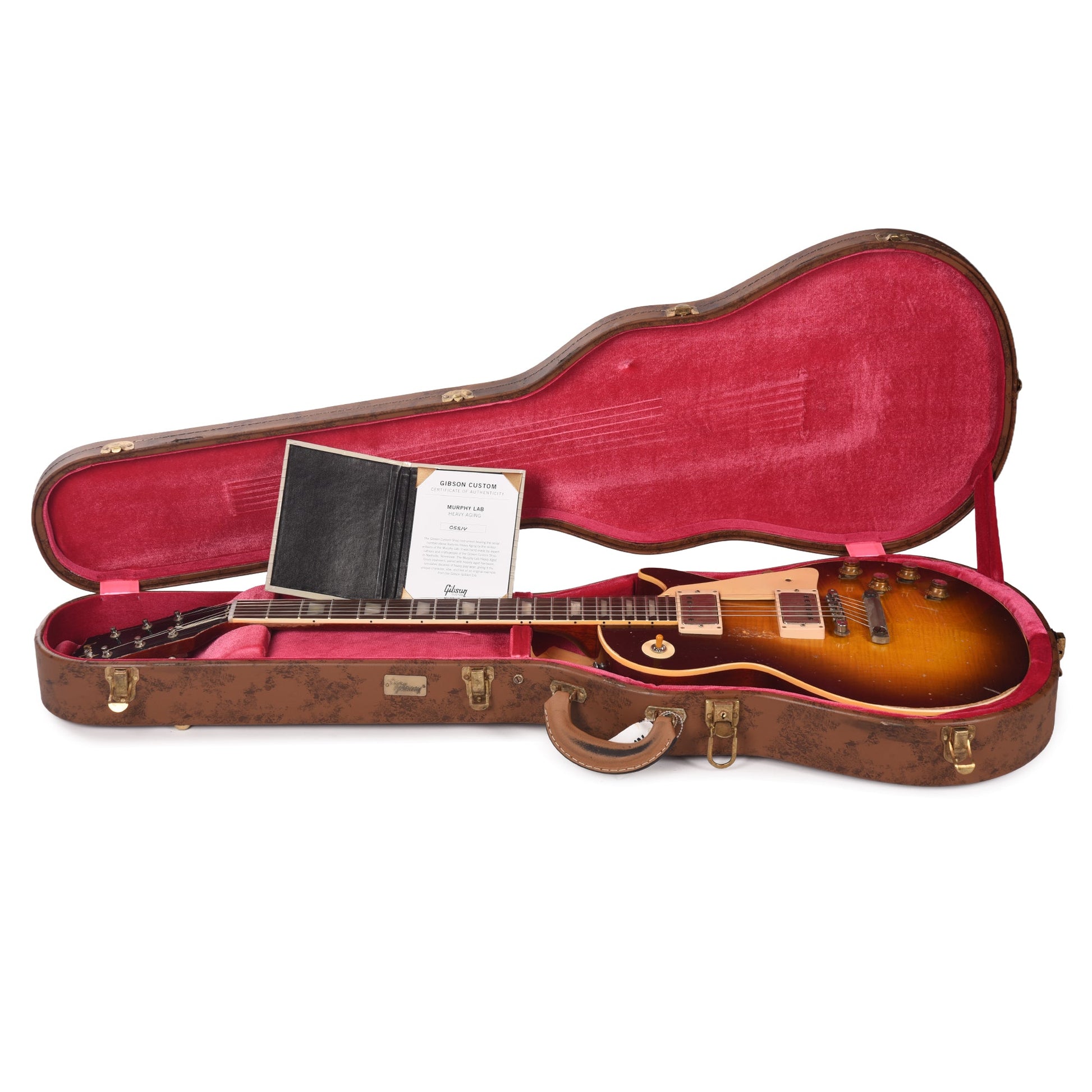Gibson Custom Shop 1960 Les Paul Standard Reissue Iced Tea Burst Murphy Lab Heavy Aged