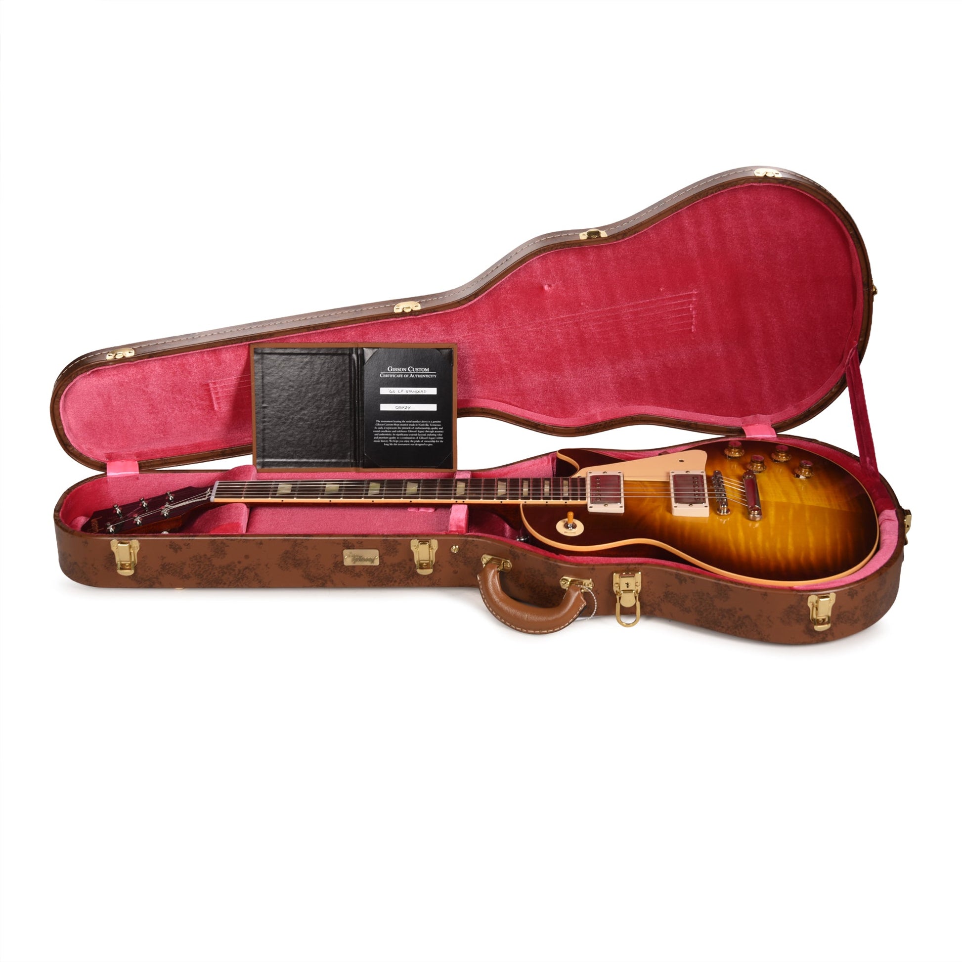 Gibson Custom Shop 1960 Les Paul Standard Reissue Iced Tea Burst VOS