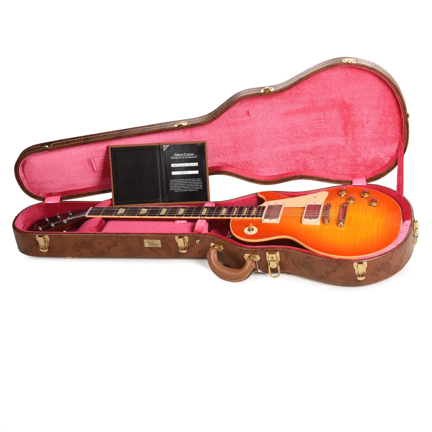 Gibson Custom Shop 1960 Les Paul Standard Reissue Tangerine Burst VOS