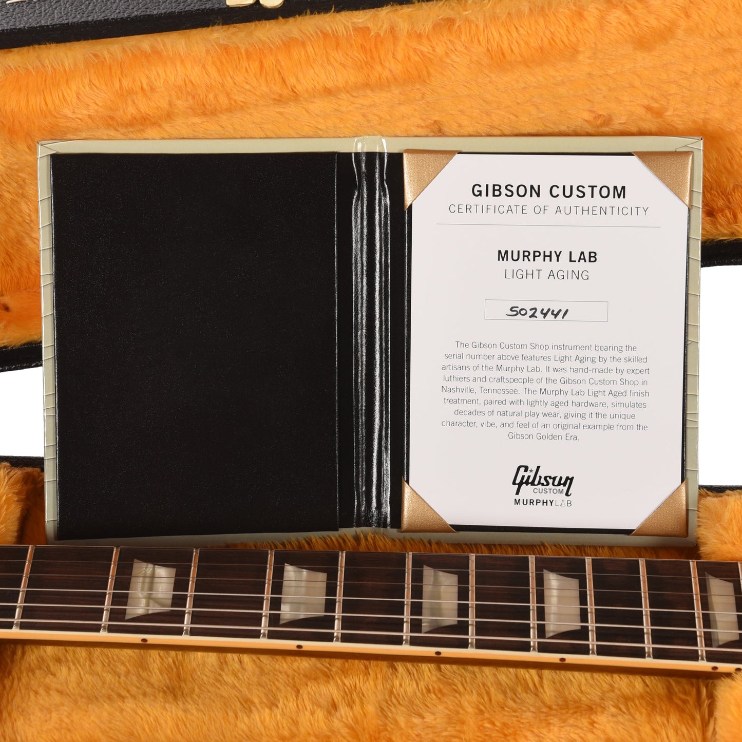 Gibson Custom Shop 1961 Les Paul SG Standard Antique Double Gold Murphy Lab Light Aged w/P90s