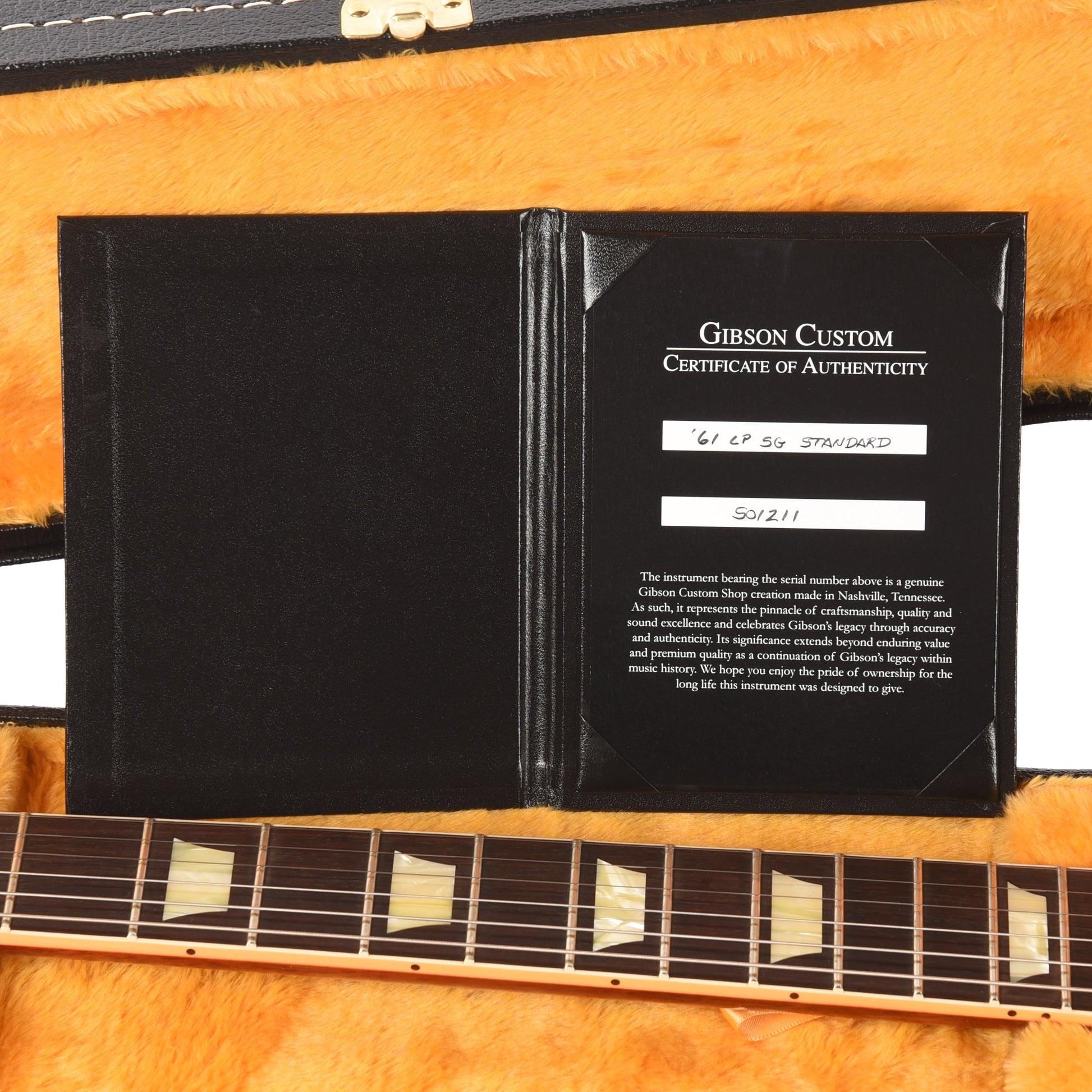 Gibson Custom Shop 1961 Les Paul SG Standard "CME Spec" Aniline Dye VOS