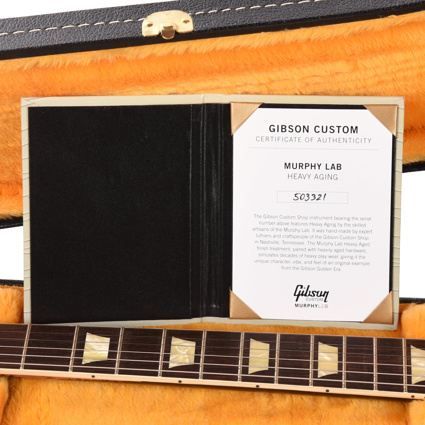 Gibson Custom Shop 1961 Les Paul SG Standard "CME Spec" Antique Ebony Murphy Lab Heavy Aged NH w/Long Maestro Vibrola & Double White Custom "S" Buckers
