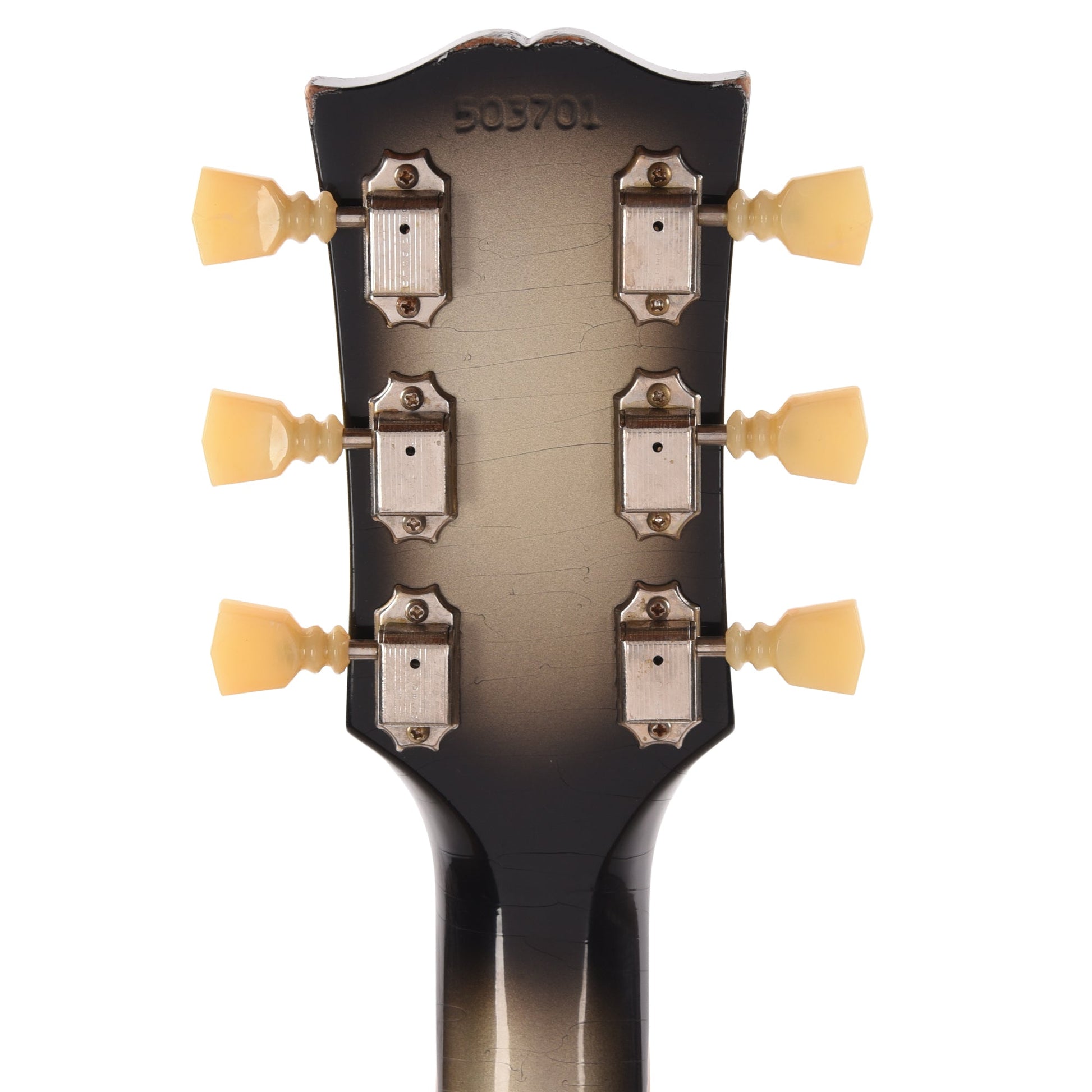 Gibson Custom Shop 1961 Les Paul SG Standard "CME Spec" Antique Silverburst Murphy Lab Heavy Aged NH w/Long Maestro Vibrola & Double White Custom "S" Buckers