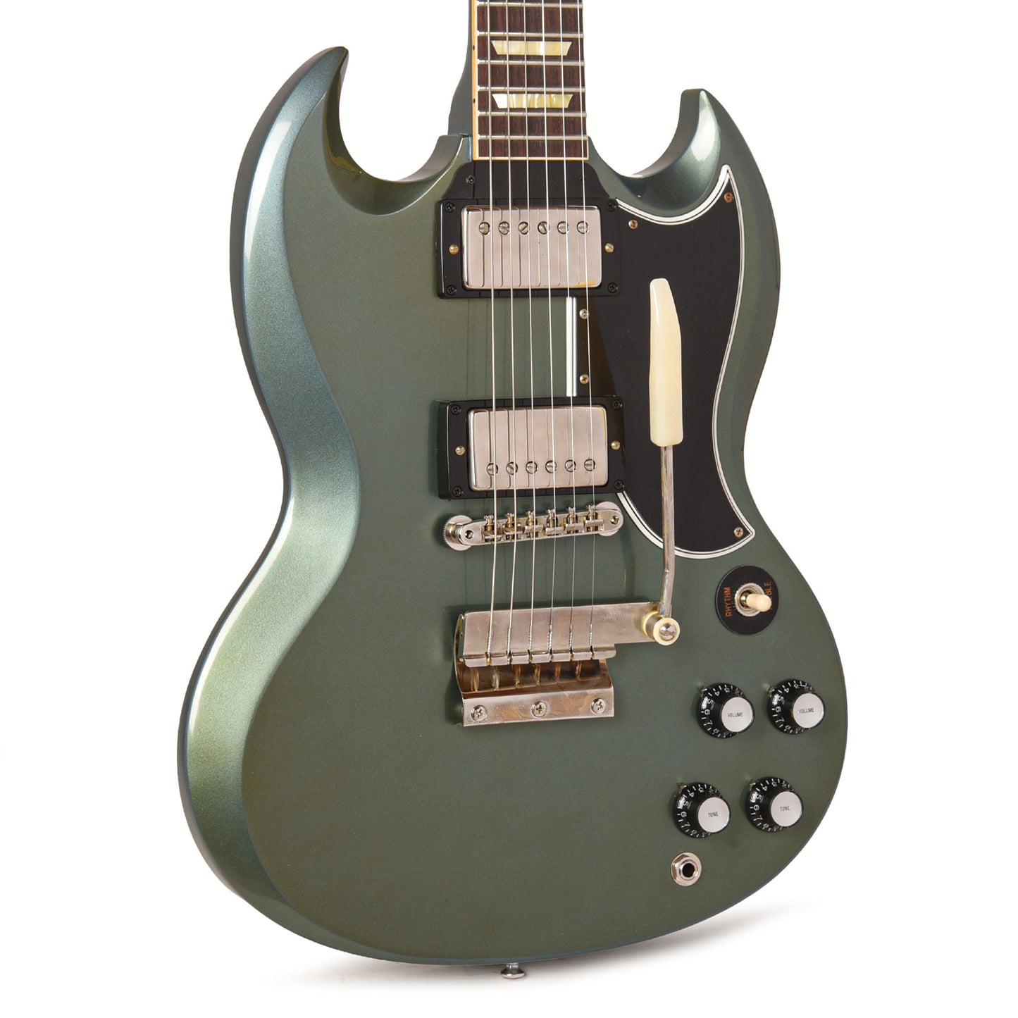 Gibson Custom Shop 1961 Les Paul SG Standard "CME Spec" Heavy Antique Pelham Blue VOS w/Flat Short Maestro Vibrola