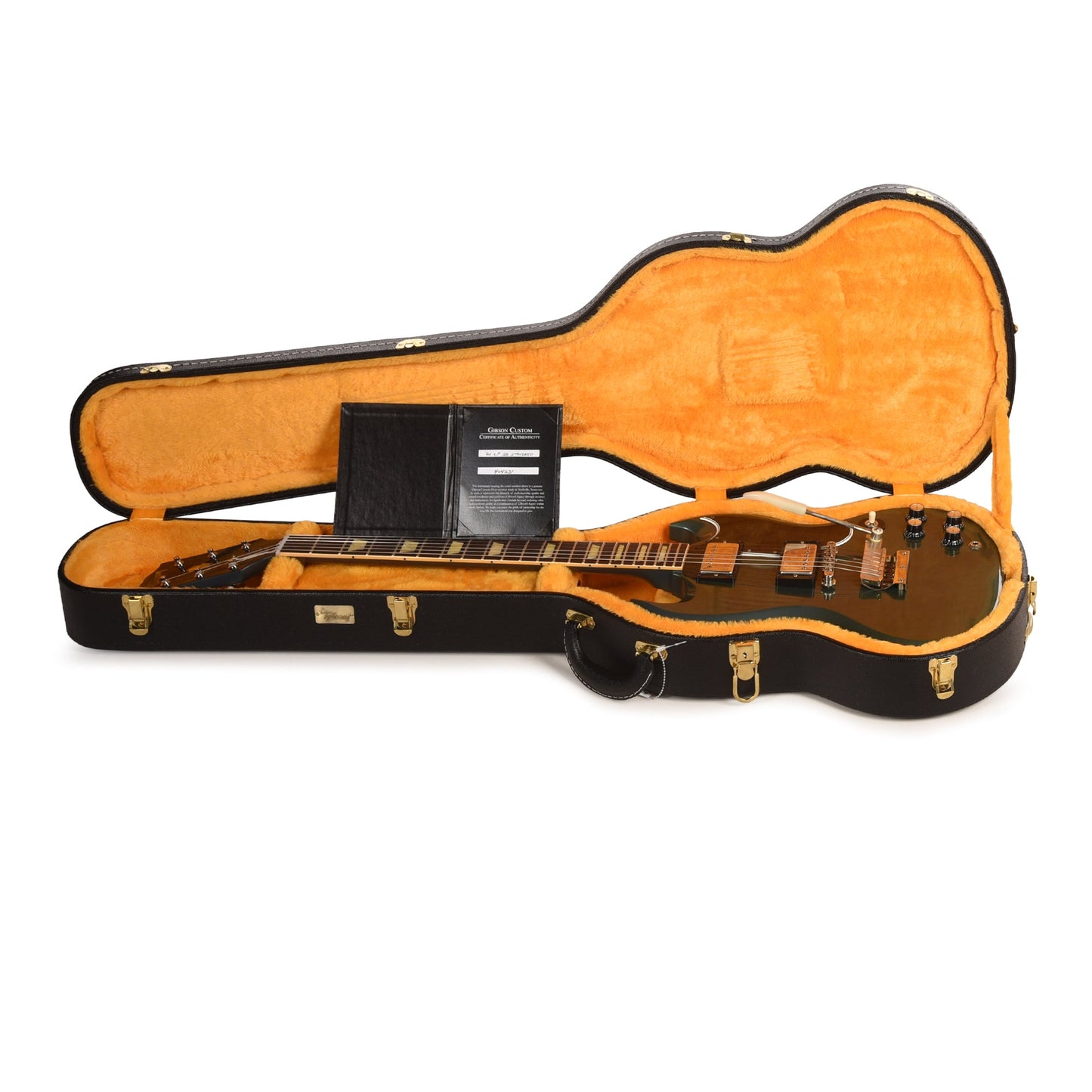 Gibson Custom Shop 1961 Les Paul SG Standard "CME Spec" Heavy Antique Pelham Blue VOS w/Flat Short Maestro Vibrola