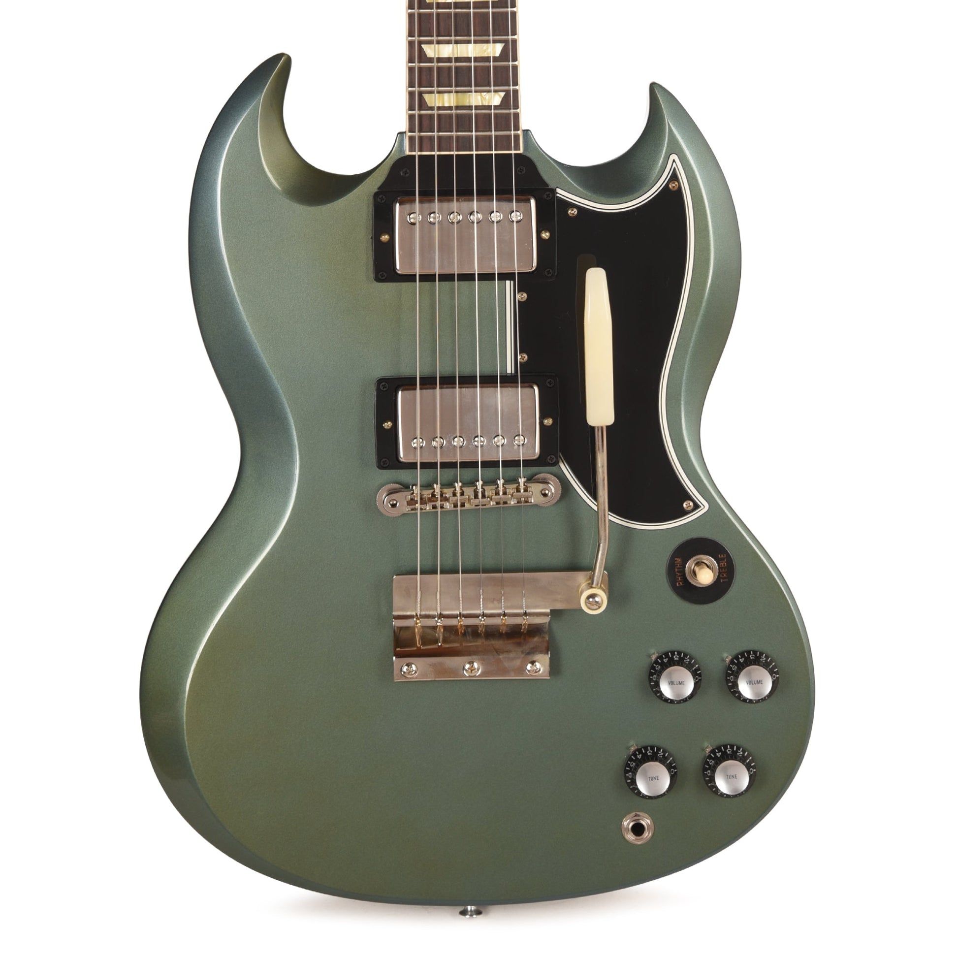 Gibson Custom Shop 1961 Les Paul SG Standard "CME Spec" Heavy Antique Pelham Blue VOS w/Flat Short Maestro Vibrola