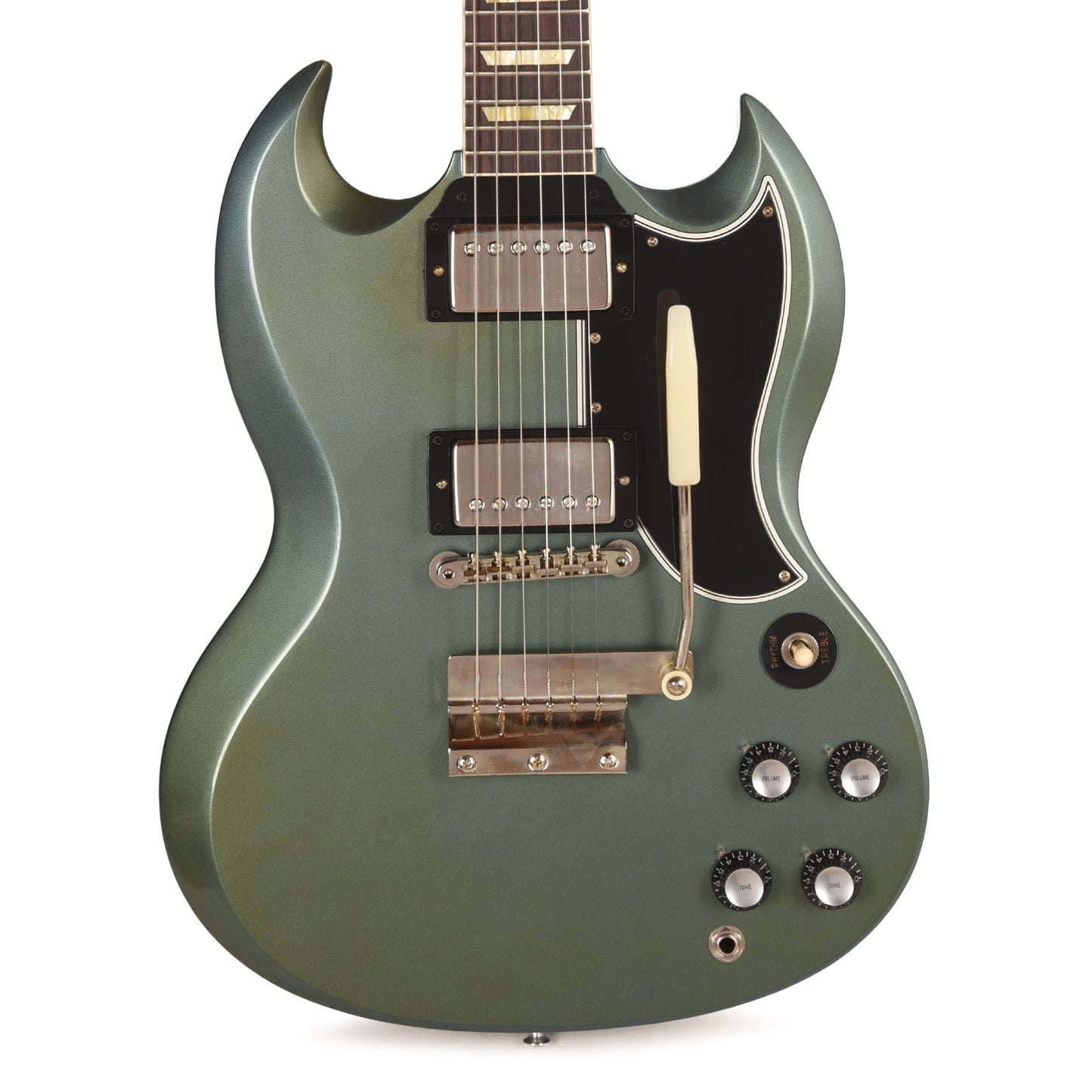 Gibson Custom Shop 1961 Les Paul SG Standard "CME Spec" Heavy Antique Pelham Blue VOS w/Flat Short Maestro Vibrola